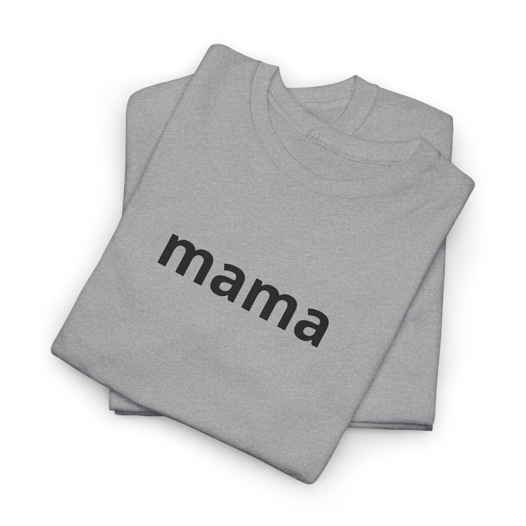 Mama T-Shirt — Simple Floral Script Tee for Moms | Mother’s Day Gift