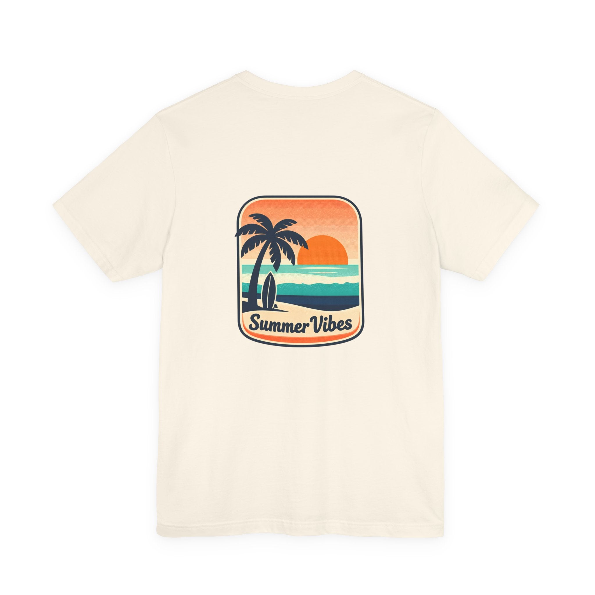 Summer Vibes Beach T-Shirt - "Summer Is My Happy Place" Graphic Tee