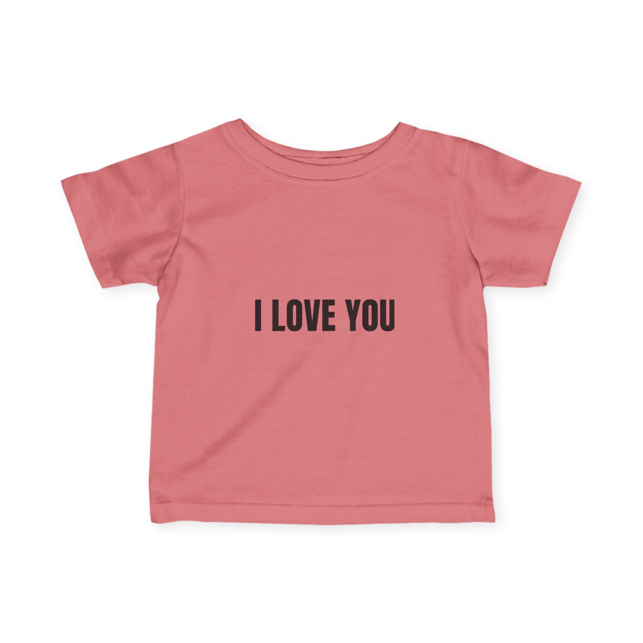 Infant Tee "I Love You" – Cute Minimal Baby Shirt for Newborns & Gifts