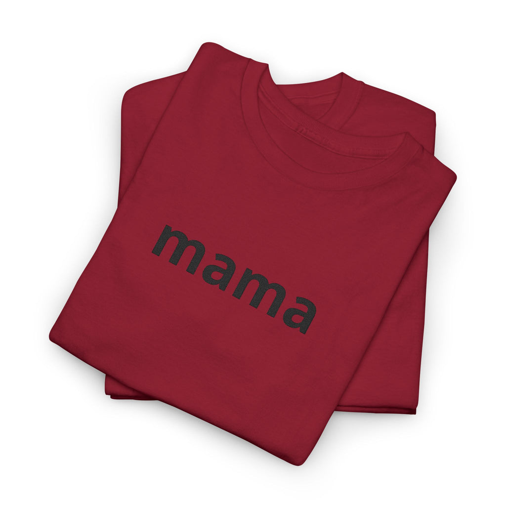 Mama T-Shirt — Simple Floral Script Tee for Moms | Mother’s Day Gift
