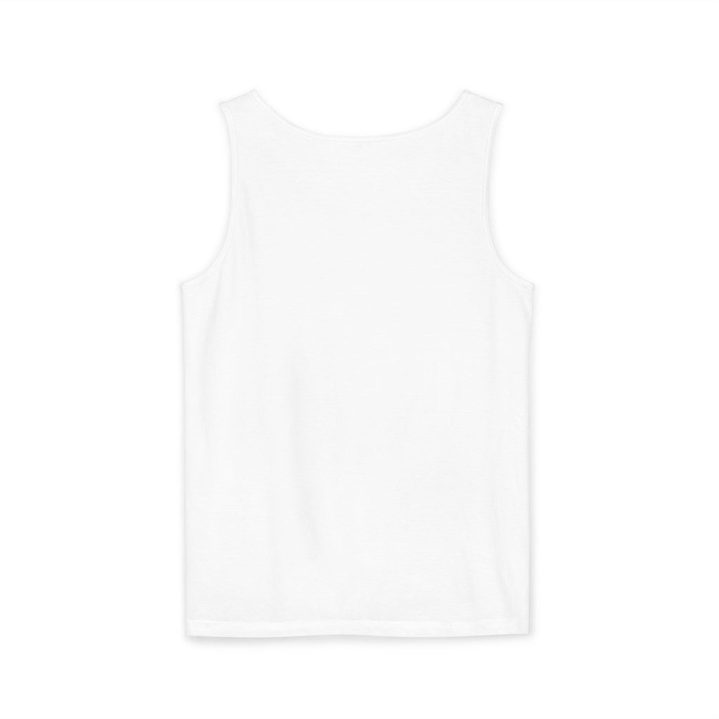 Wolf Face Tank Top — Vintage Blue Wolf Graphic Animal Lover Tee