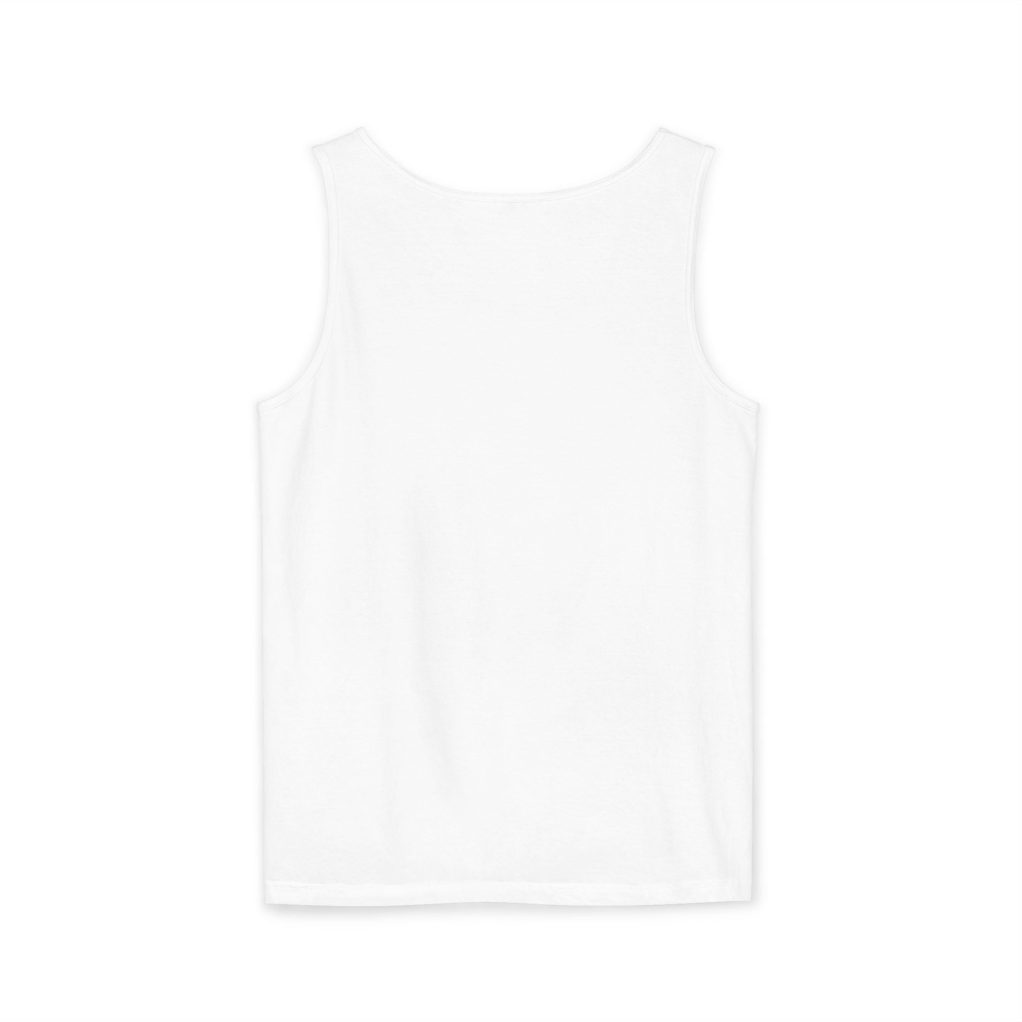 Wolf Face Tank Top — Vintage Blue Wolf Graphic Animal Lover Tee