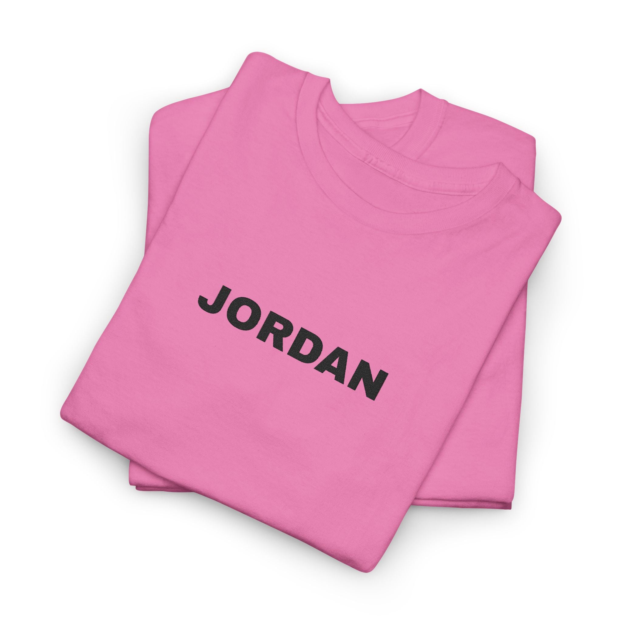 Jordan Minimalist Name Tee — Personalized Monogram Shirt