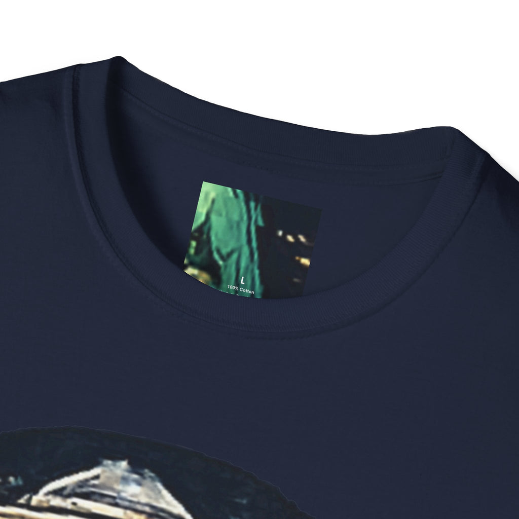 Alien Abduction Graphic T-Shirt — Retro UFO & Planets Space Tee