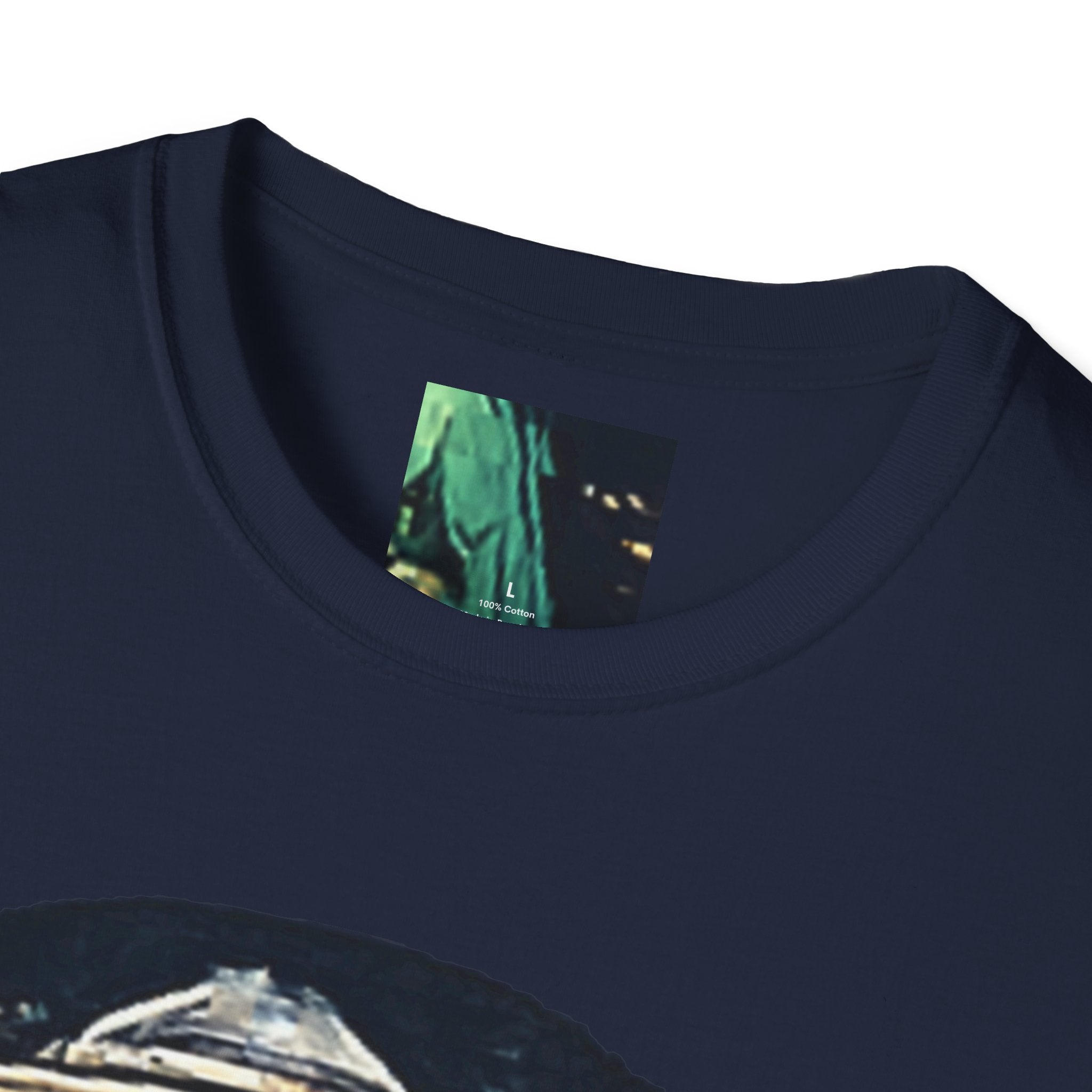 Alien Abduction Graphic T-Shirt — Retro UFO & Planets Space Tee