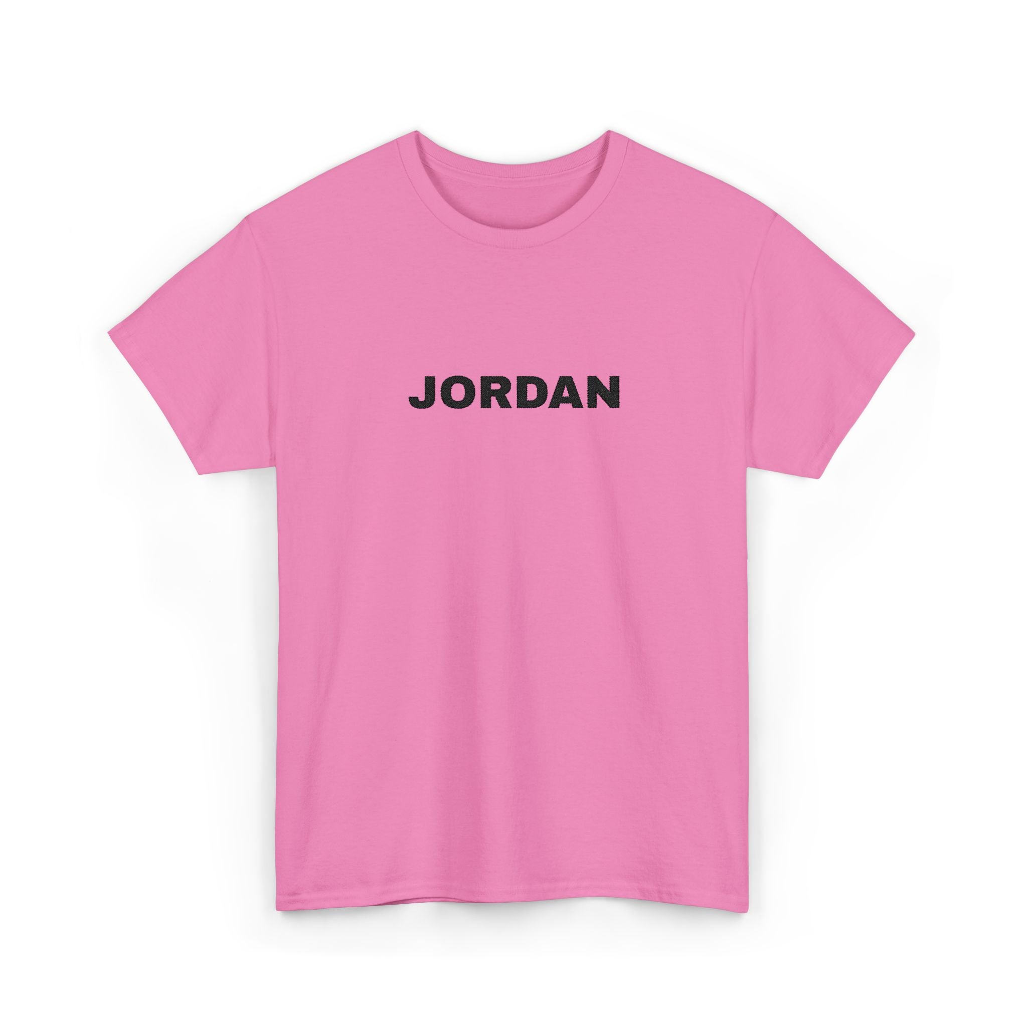 Jordan Minimalist Name Tee — Personalized Monogram Shirt