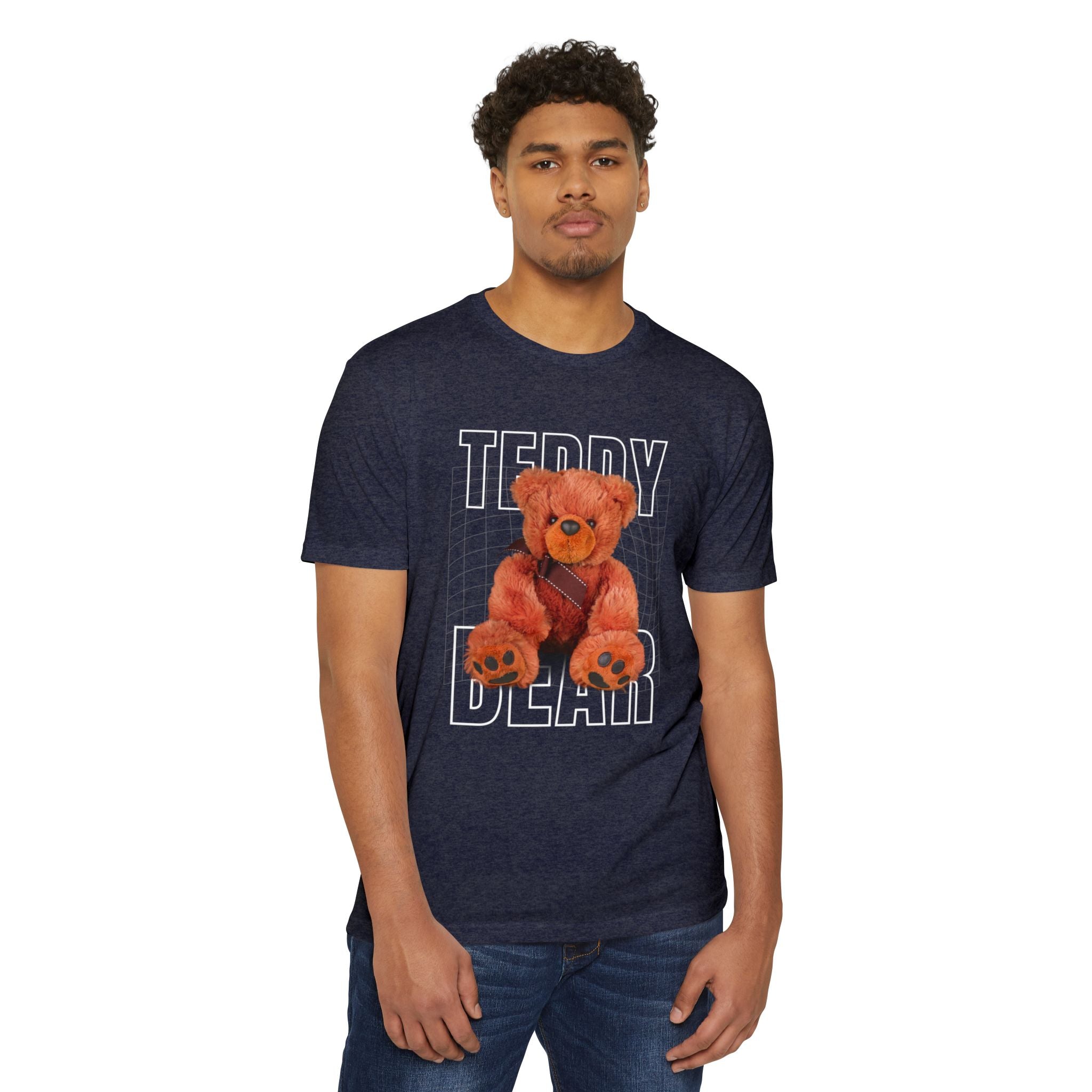 Teddy Bear Graphic T-Shirt — Vintage Plush Teddy Design