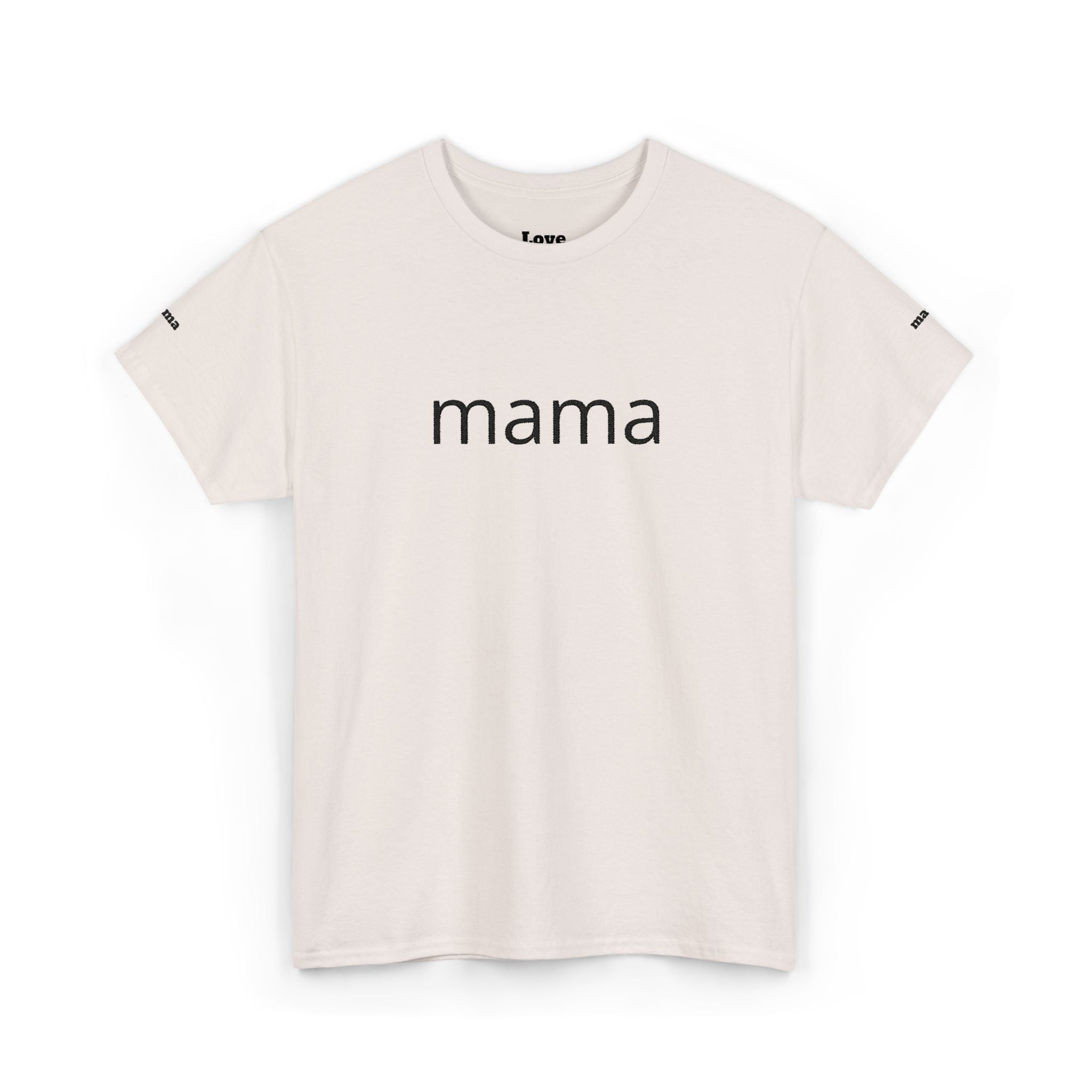 Mama T-Shirt — Simple Floral Script Tee for Moms | Mother’s Day Gift