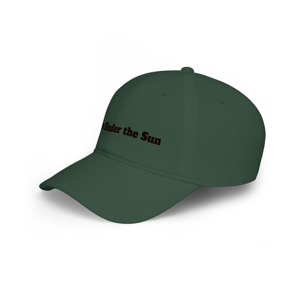 Love Under the Sun Baseball Cap – Embroidered Red Low-Profile Hat