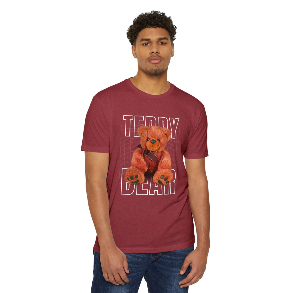 Teddy Bear Graphic T-Shirt — Vintage Plush Teddy Design