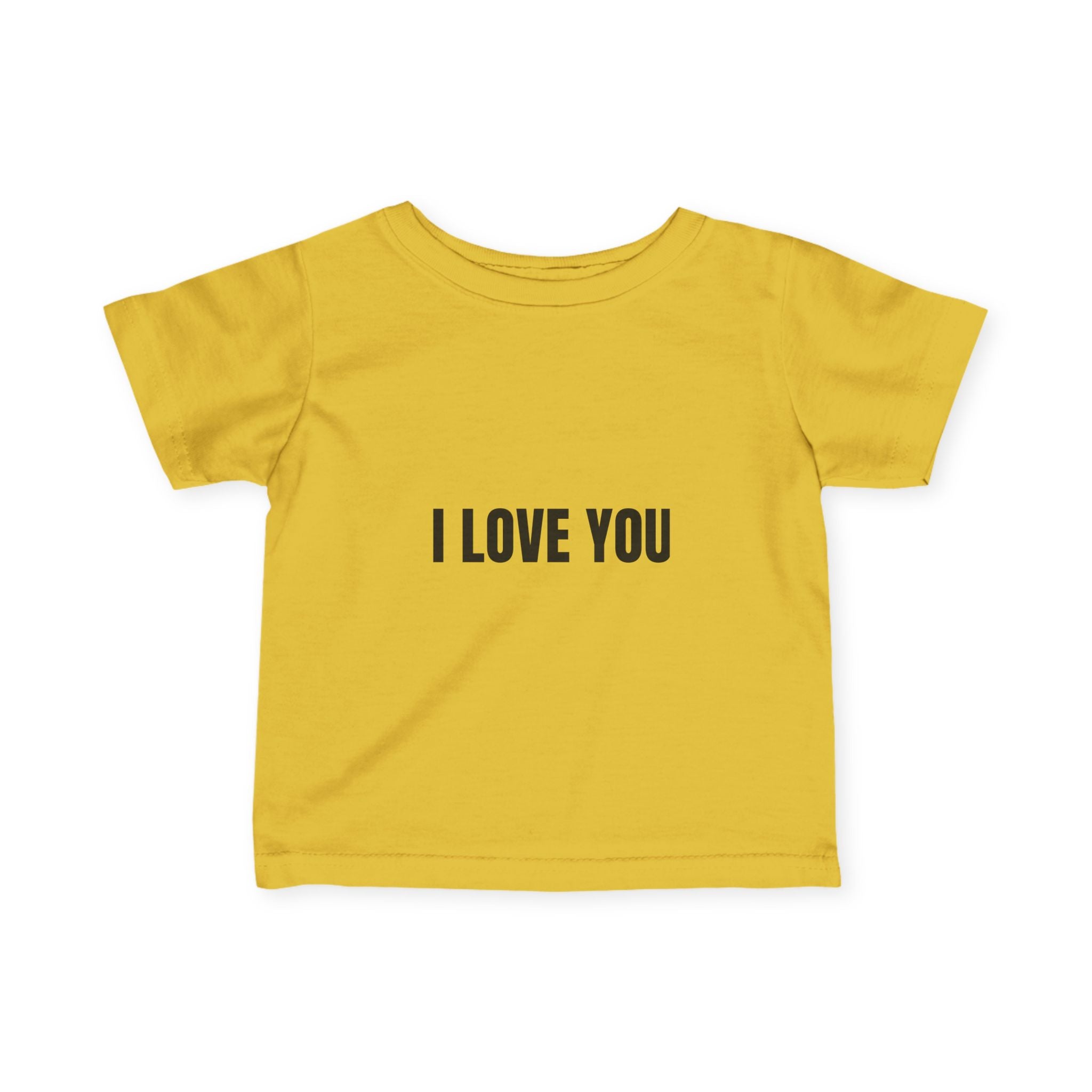 Infant Tee "I Love You" – Cute Minimal Baby Shirt for Newborns & Gifts