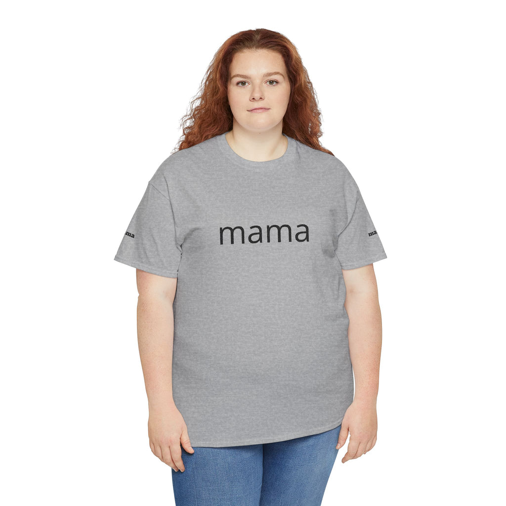 Mama T-Shirt — Simple Floral Script Tee for Moms | Mother’s Day Gift
