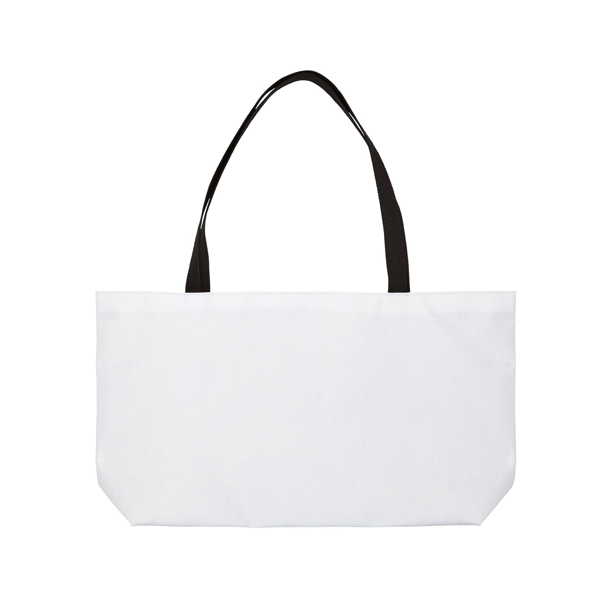 Weekender Tote Bag — Large Travel & Beach Tote with Contrast Handles