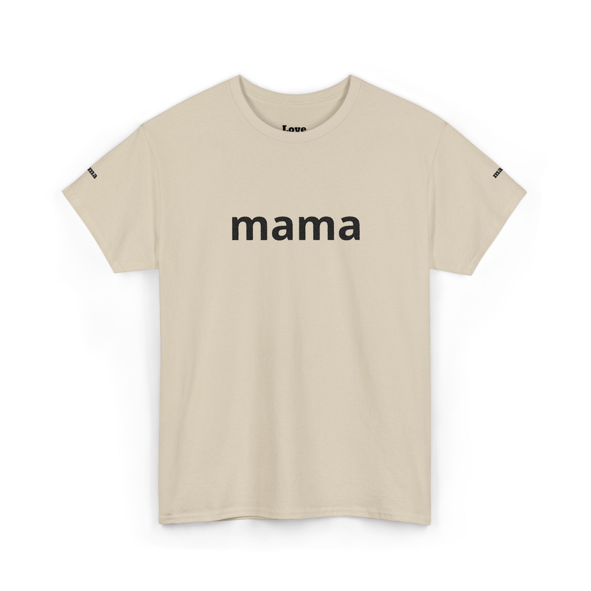 Mama T-Shirt — Simple Floral Script Tee for Moms | Mother’s Day Gift