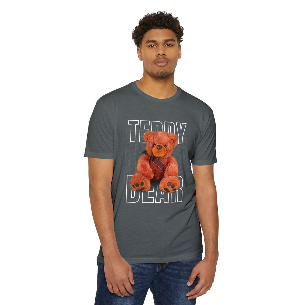 Teddy Bear Graphic T-Shirt — Vintage Plush Teddy Design