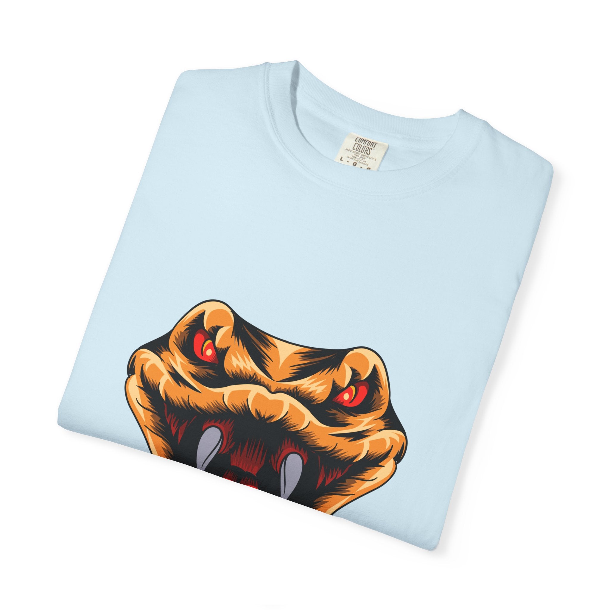 King of Snake T-Shirt — Bold Venom Snake Head Graphic Tee