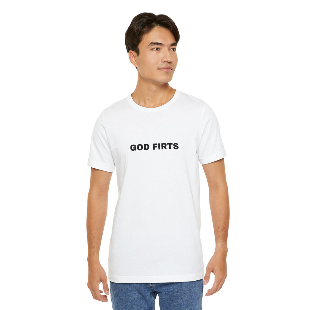 God First T-Shirt — Minimal Christian Faith Tee