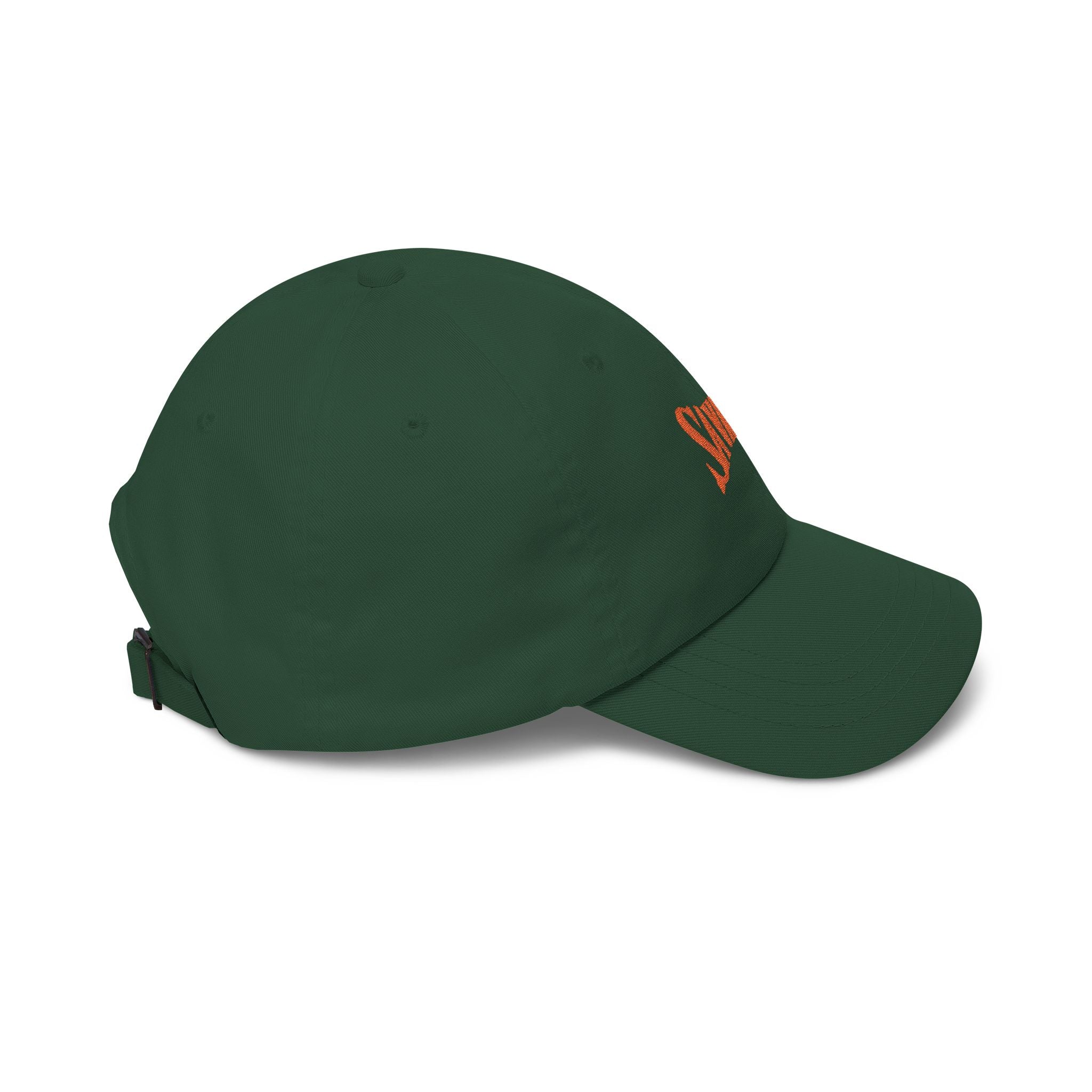 Savage Embroidered Dad Cap - White Casual Baseball Hat