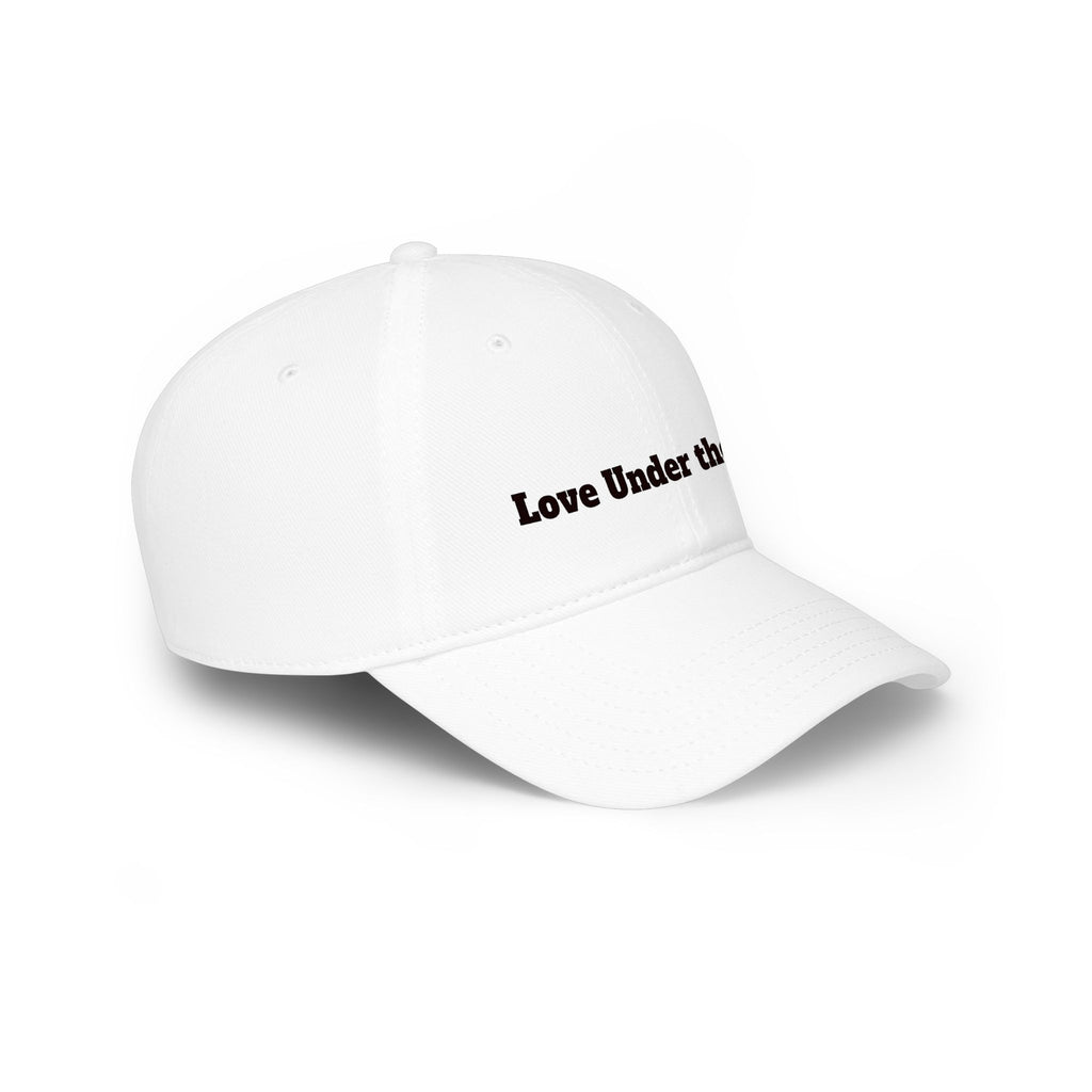 Love Under the Sun Baseball Cap – Embroidered Red Low-Profile Hat