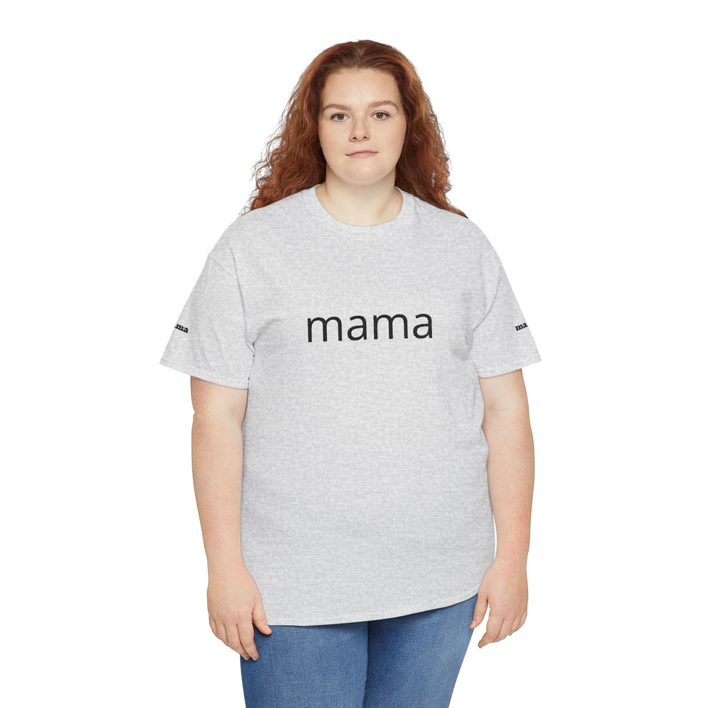Mama T-Shirt — Simple Floral Script Tee for Moms | Mother’s Day Gift