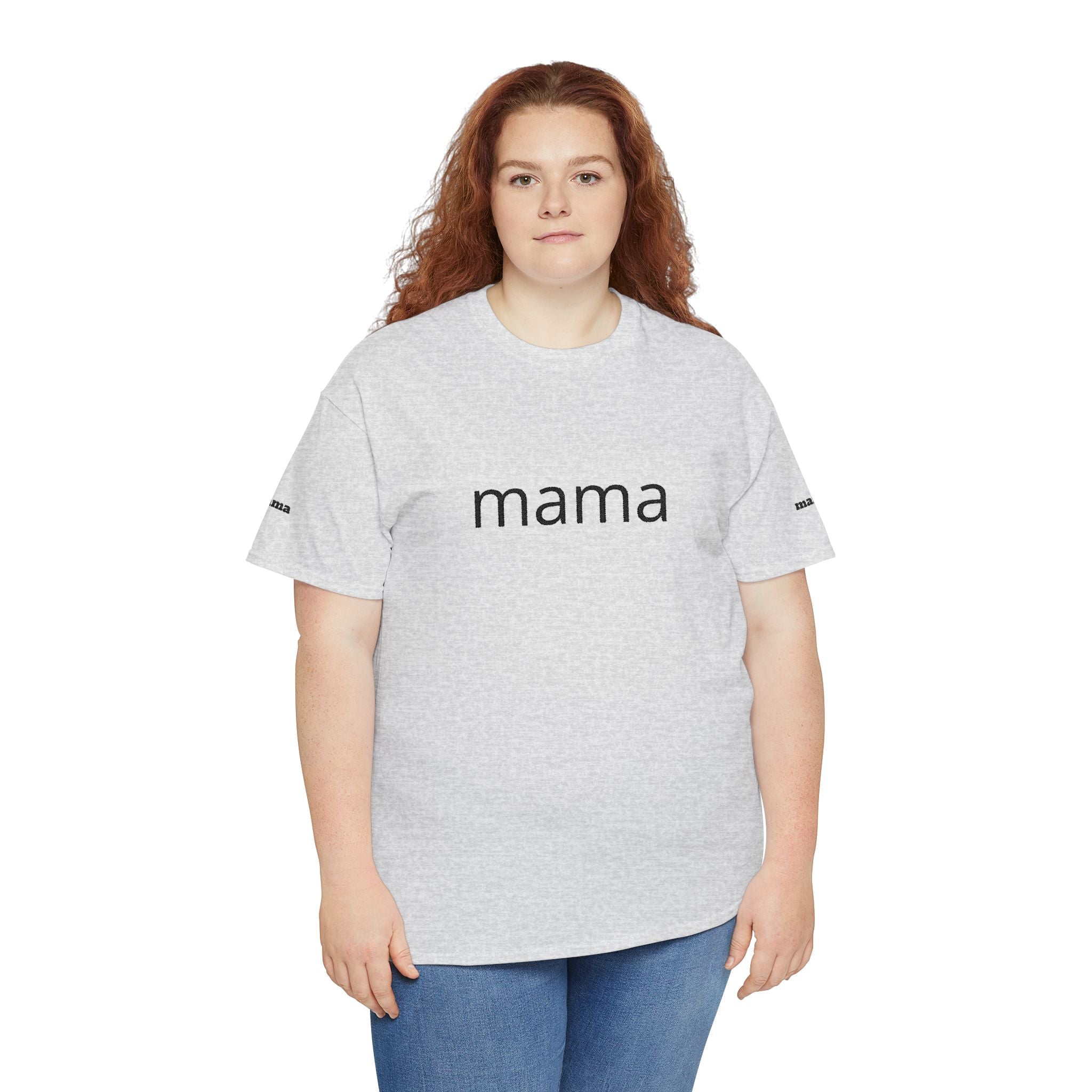 Mama T-Shirt — Simple Floral Script Tee for Moms | Mother’s Day Gift