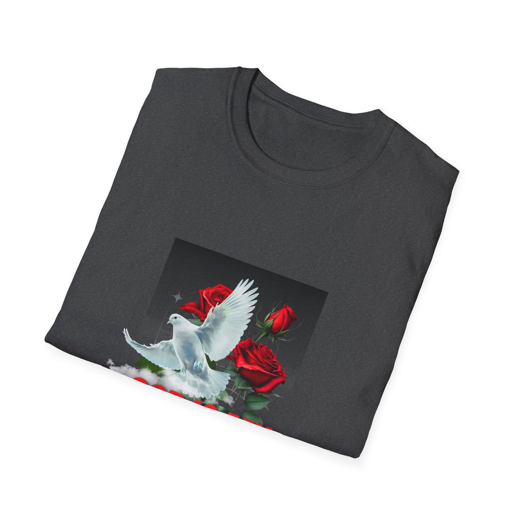 God Is My Strength T-Shirt — Floral Faith Graphic Tee
