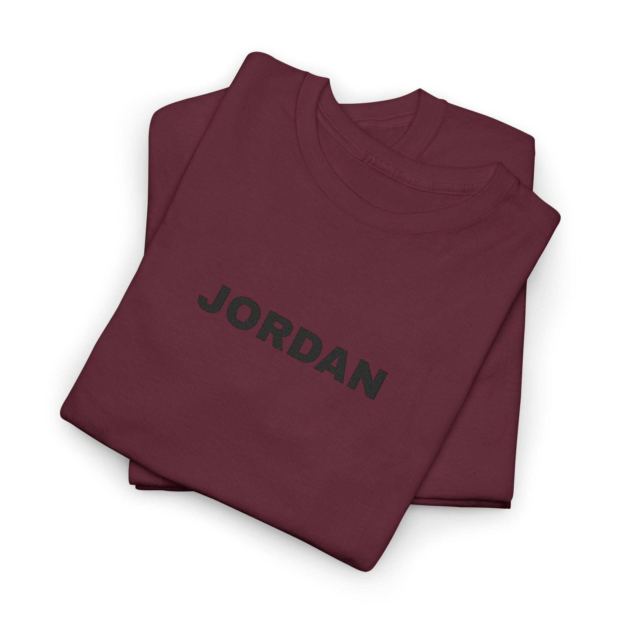 Jordan Minimalist Name Tee — Personalized Monogram Shirt