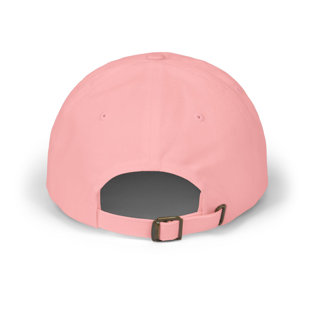 Dad Cap with Yellow Snake Embroidery — Retro Viper Logo Hat