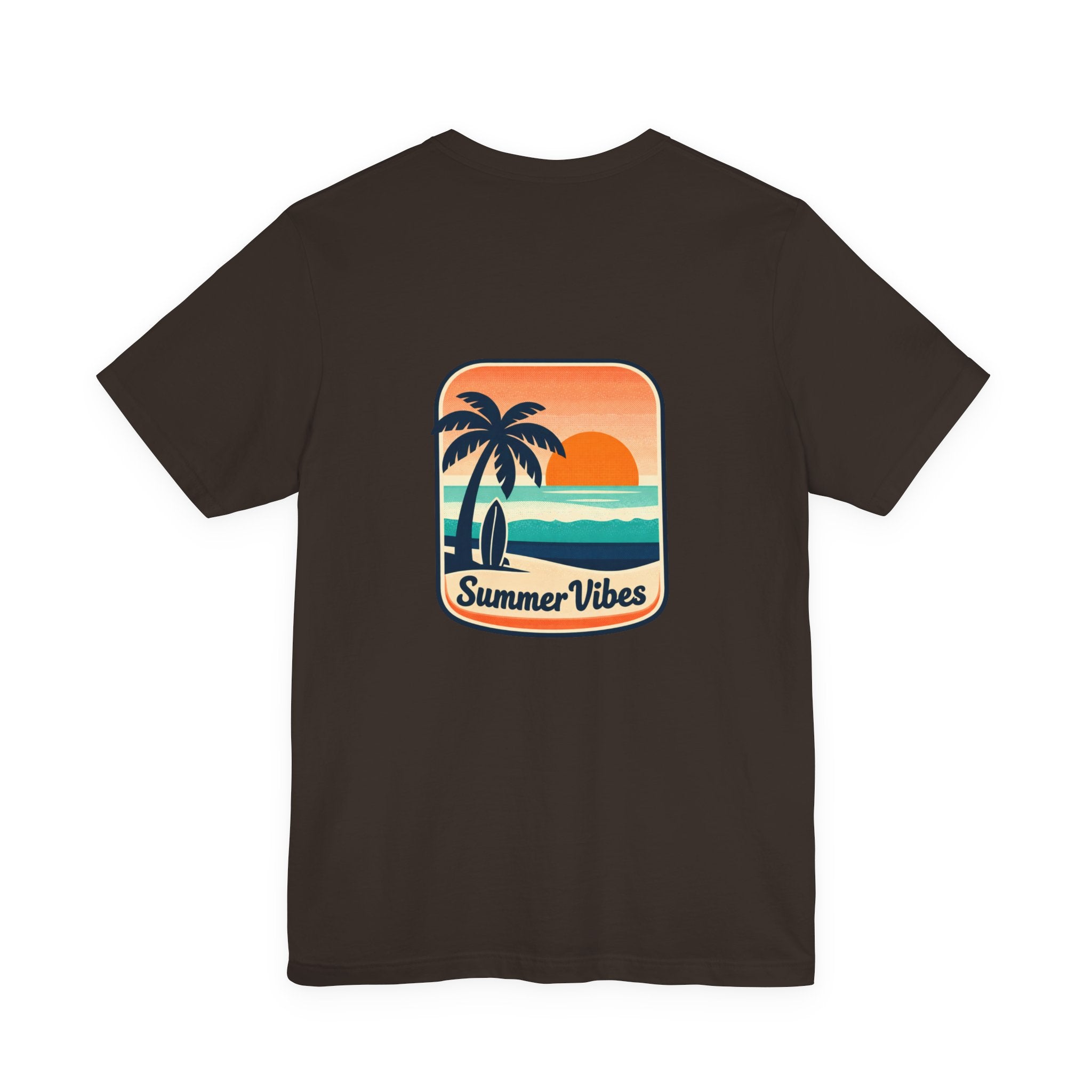 Summer Vibes Beach T-Shirt - "Summer Is My Happy Place" Graphic Tee