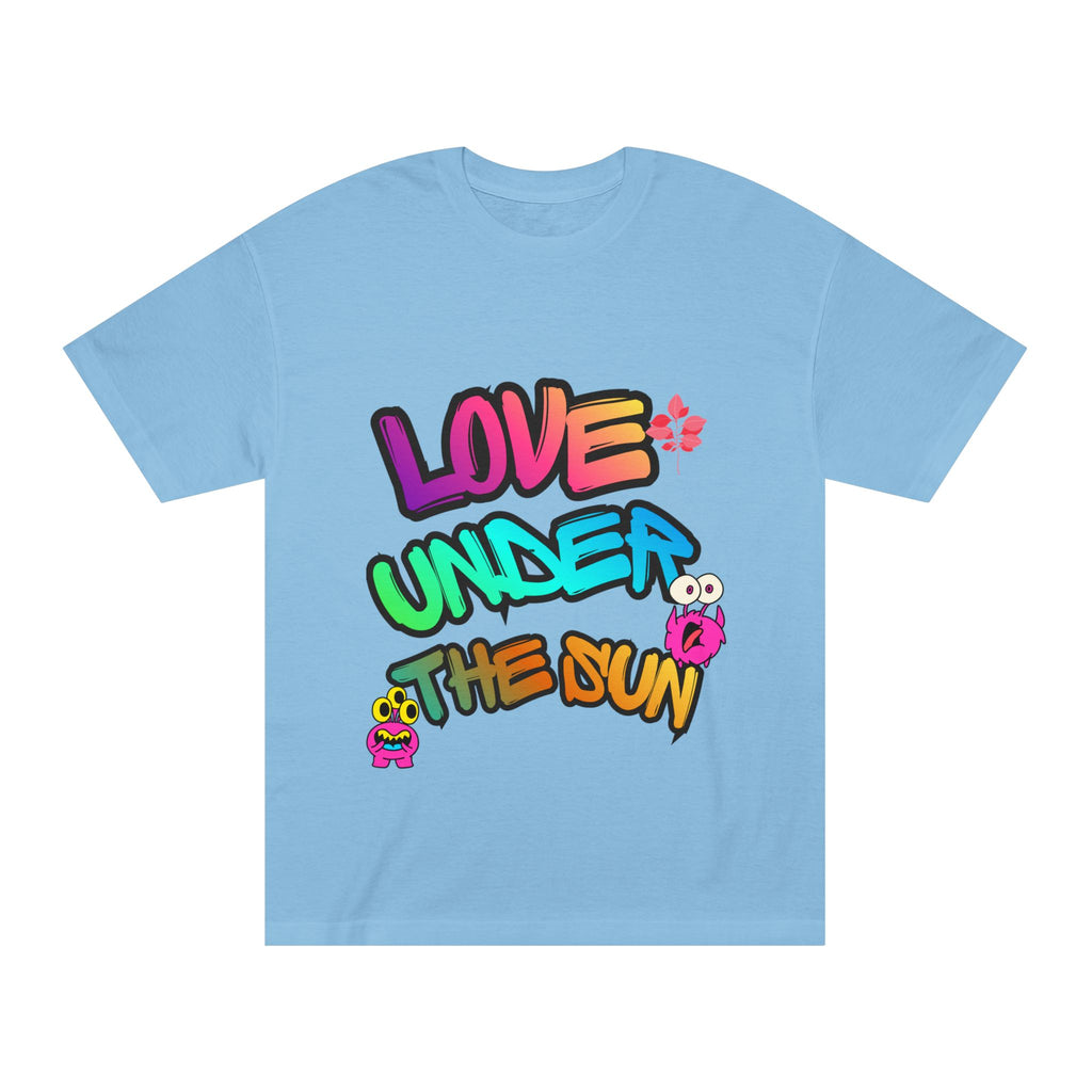 Love Under The Sun Graphic Tee — Colorful Retro Streetwear T-Shirt
