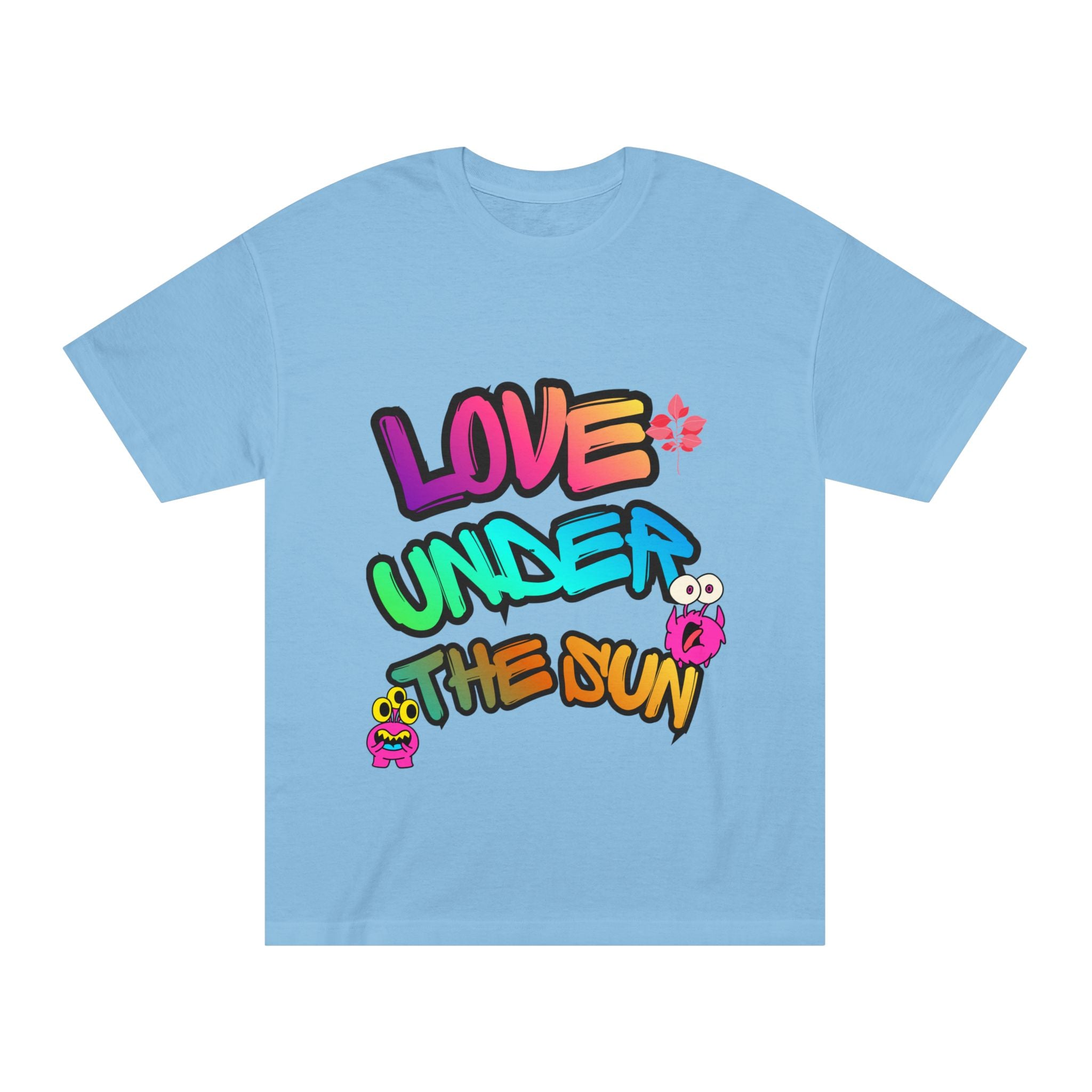 Love Under The Sun Graphic Tee — Colorful Retro Streetwear T-Shirt