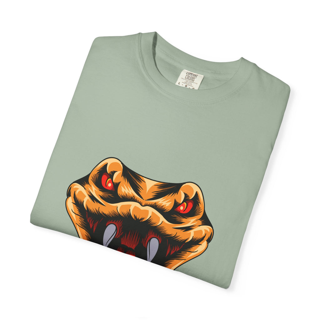 King of Snake T-Shirt — Bold Venom Snake Head Graphic Tee