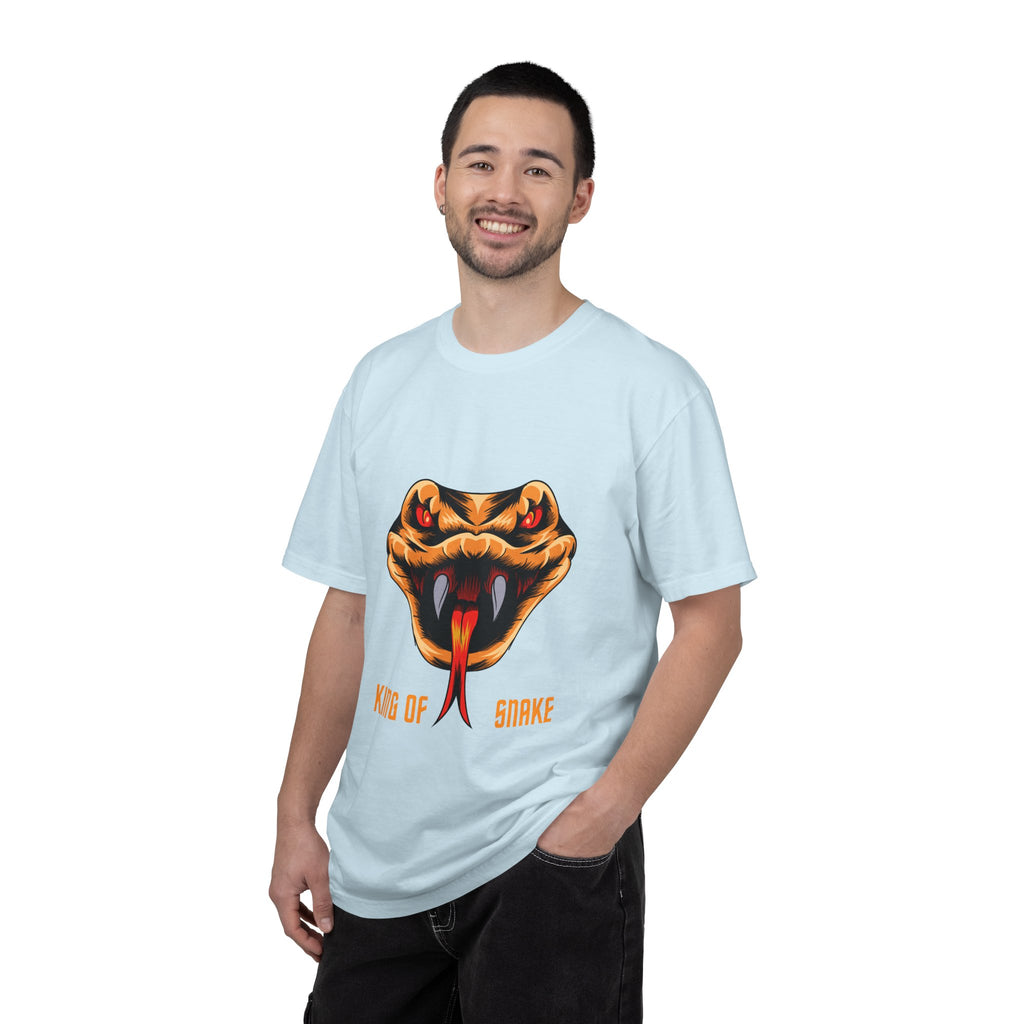 King of Snake T-Shirt — Bold Venom Snake Head Graphic Tee