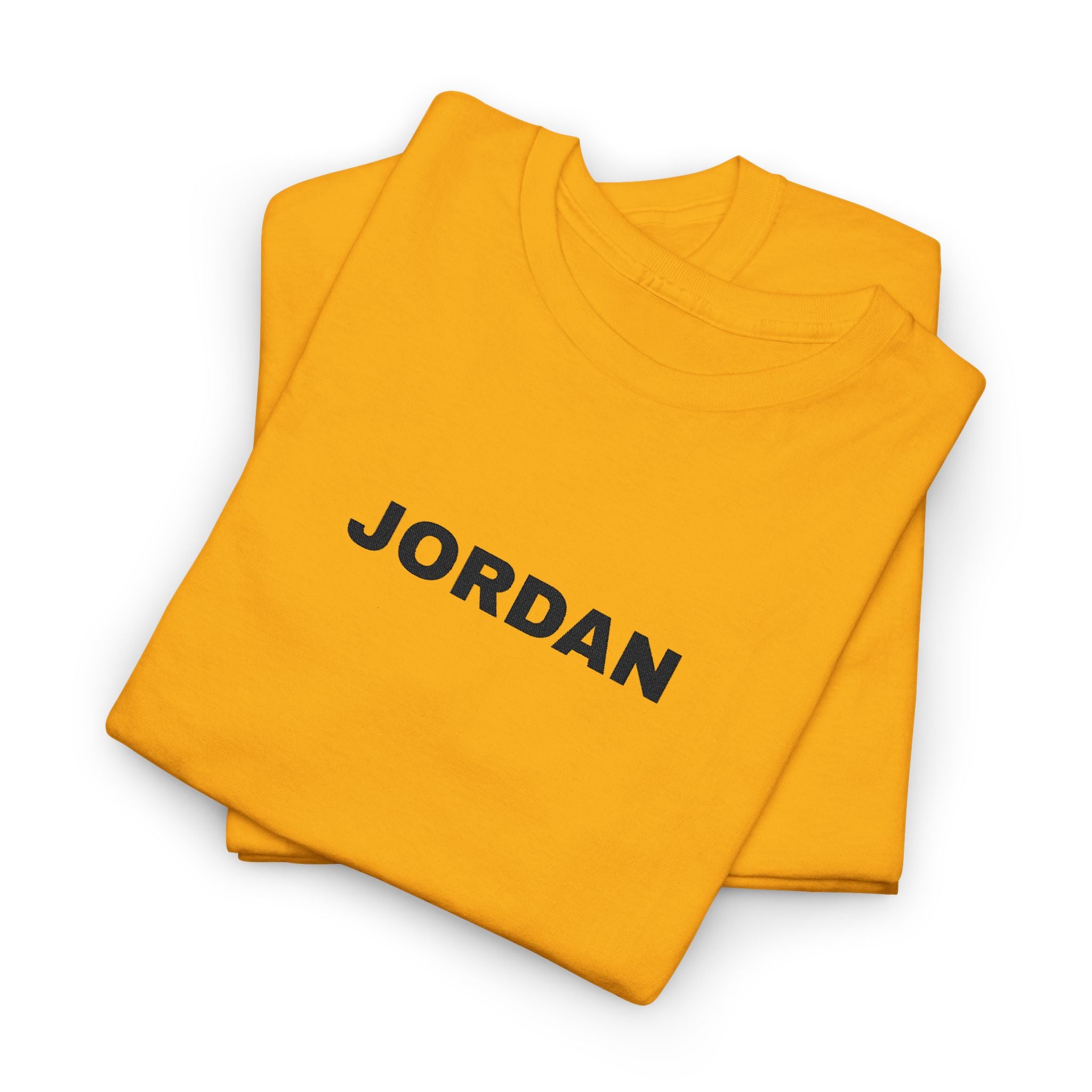 Jordan Minimalist Name Tee — Personalized Monogram Shirt