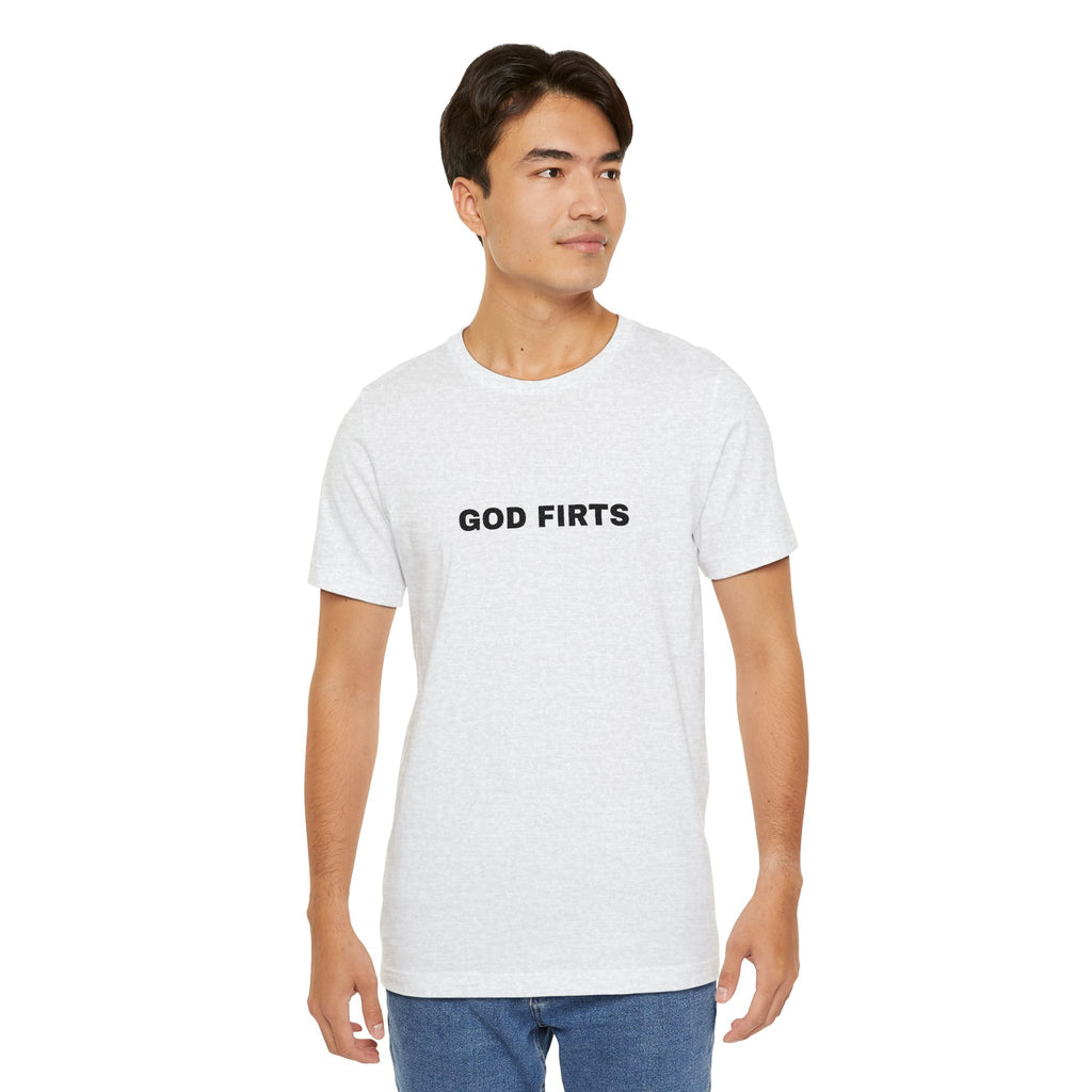 God First T-Shirt — Minimal Christian Faith Tee