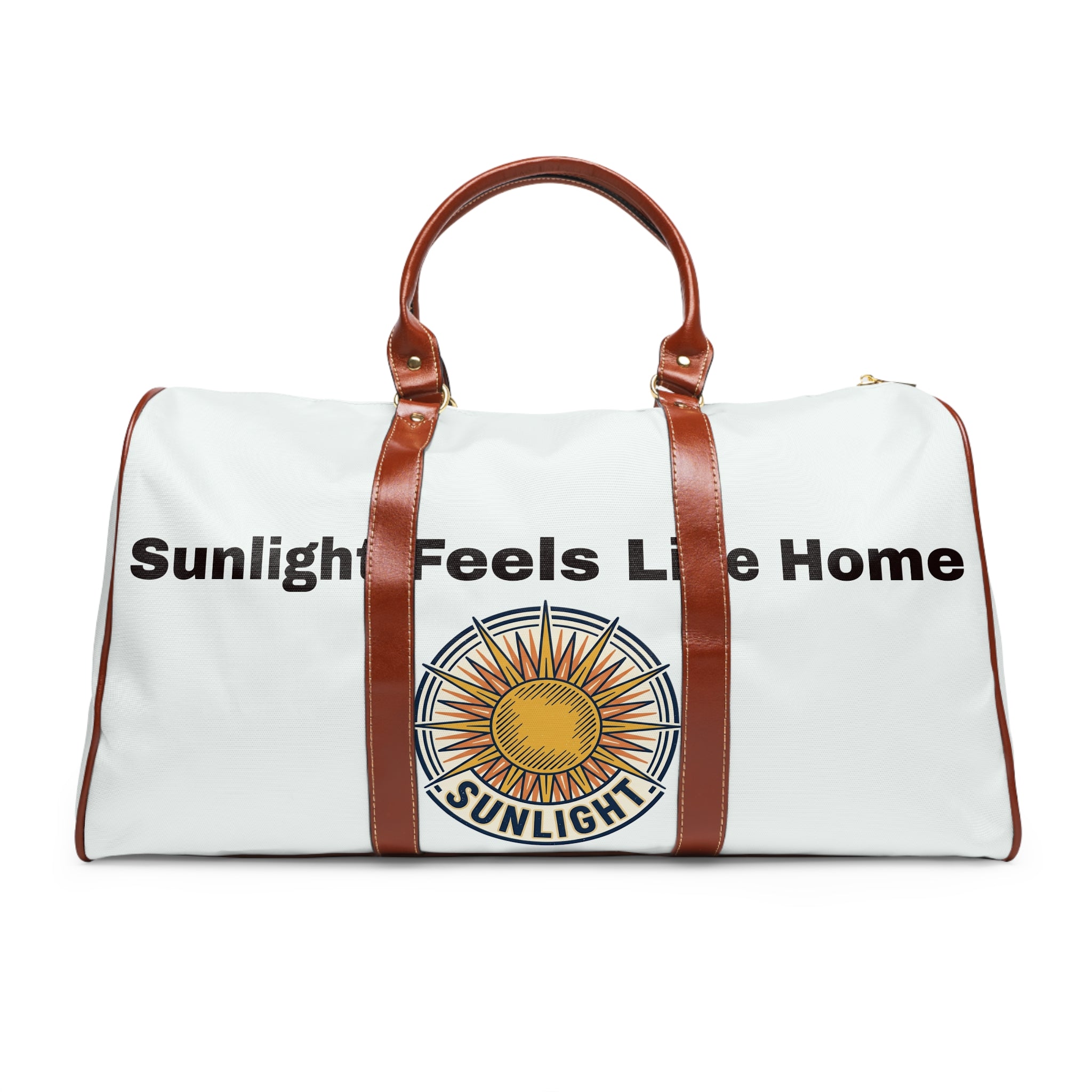Sunlight Retro Sun Waterproof Travel Bag – Durable Weekender Duffel