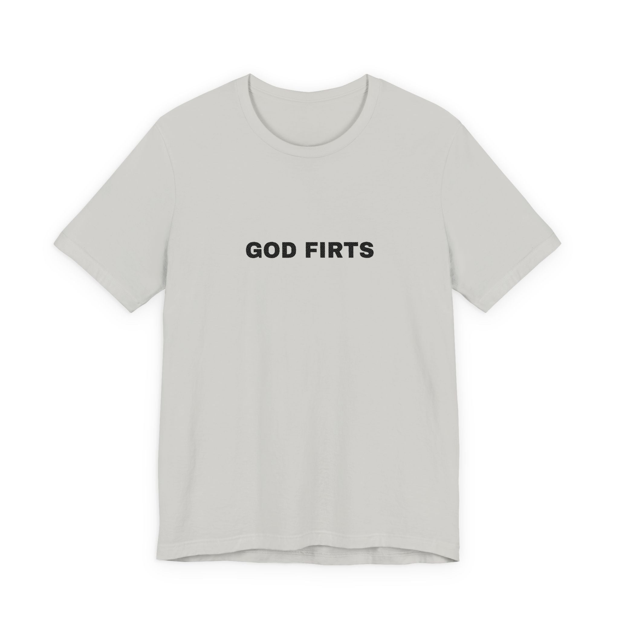 God First T-Shirt — Minimal Christian Faith Tee