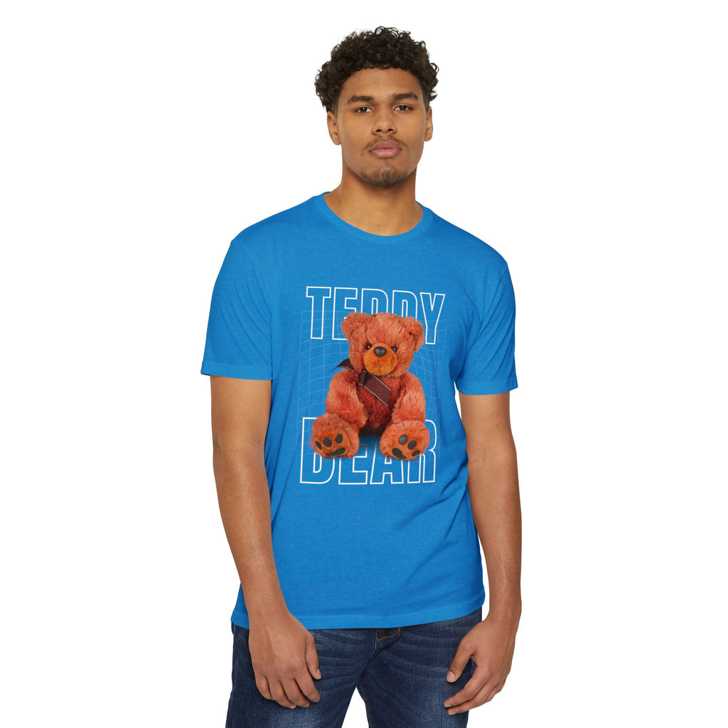 Teddy Bear Graphic T-Shirt — Vintage Plush Teddy Design