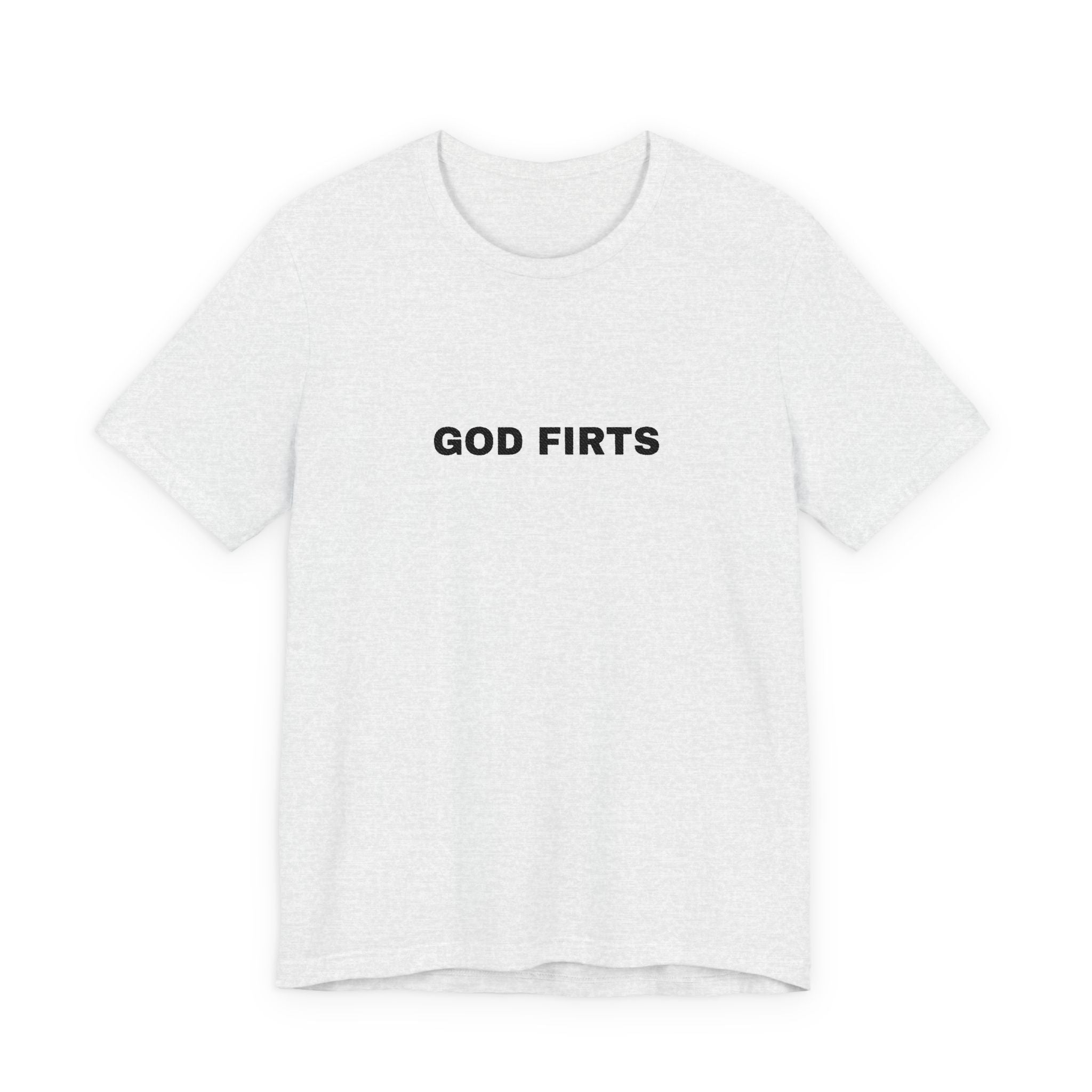 God First T-Shirt — Minimal Christian Faith Tee