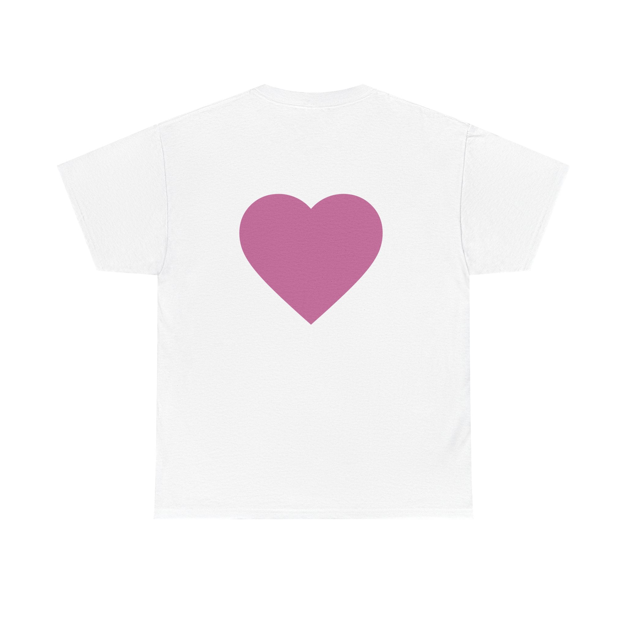 Best Mom Ever T-Shirt — Gradient Block Text Tee with Back Heart