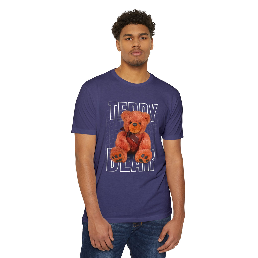 Teddy Bear Graphic T-Shirt — Vintage Plush Teddy Design