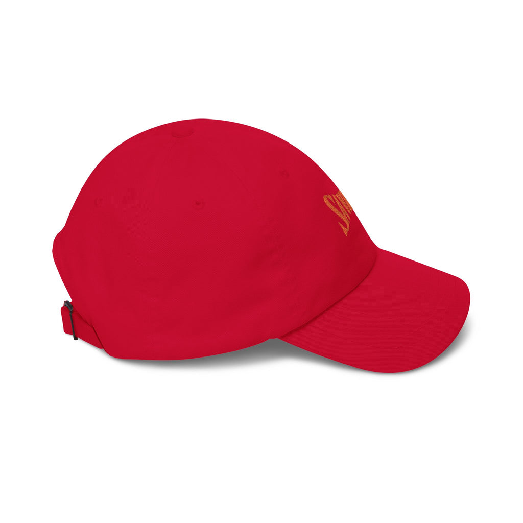 Savage Embroidered Dad Cap - White Casual Baseball Hat