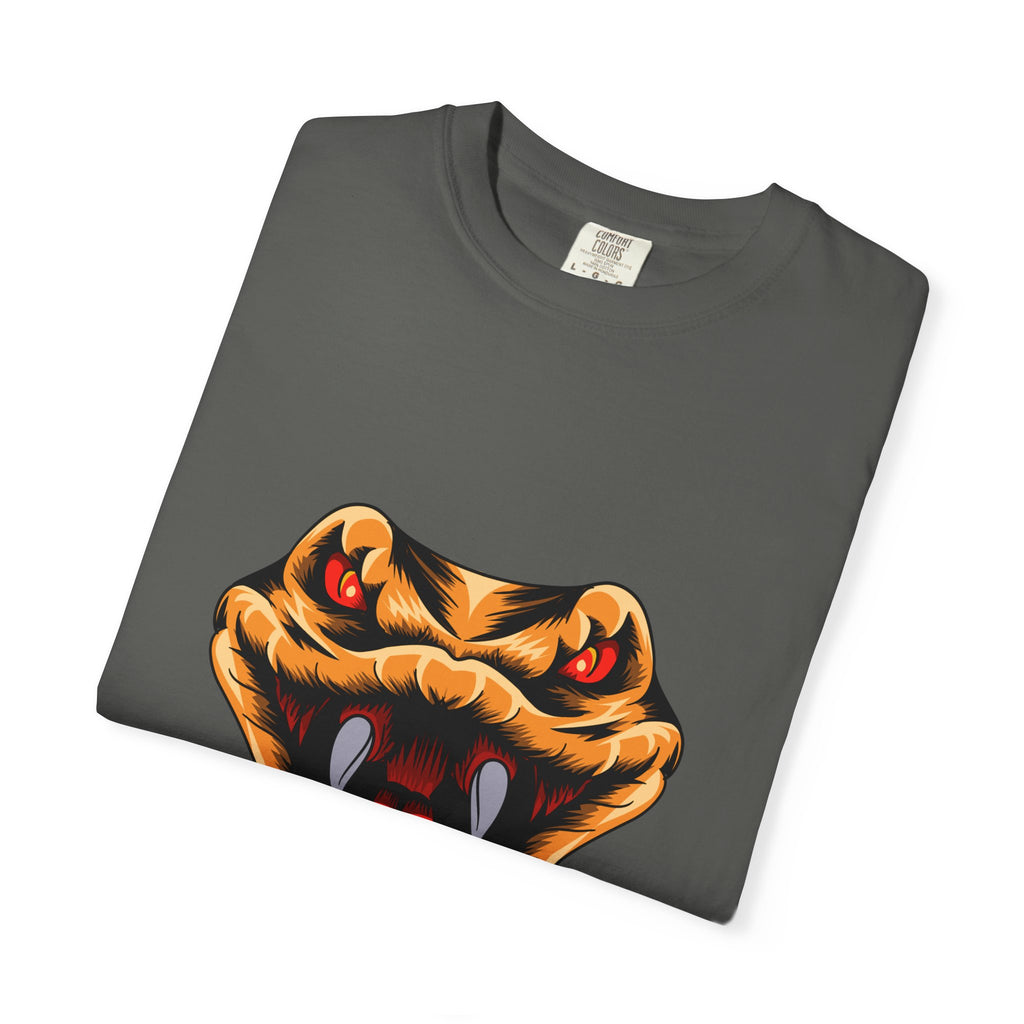 King of Snake T-Shirt — Bold Venom Snake Head Graphic Tee