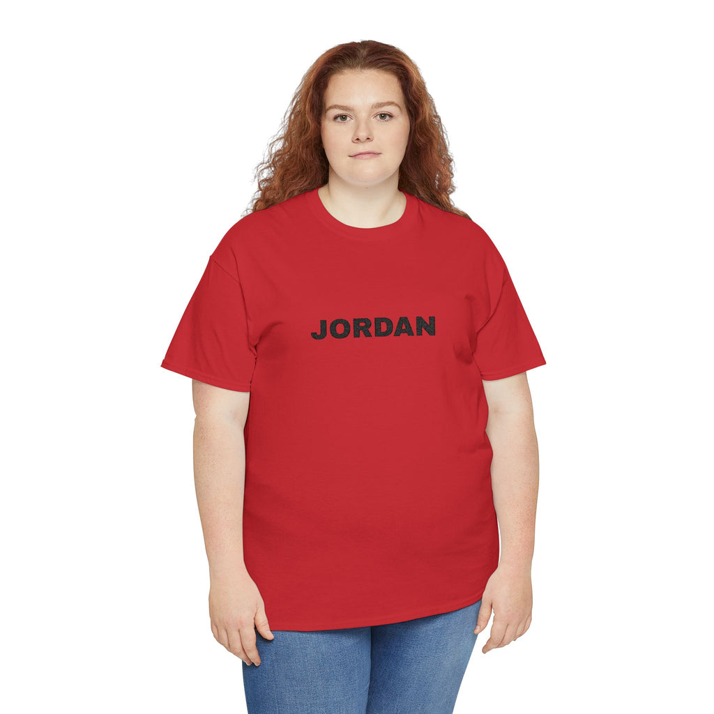 Jordan Minimalist Name Tee — Personalized Monogram Shirt