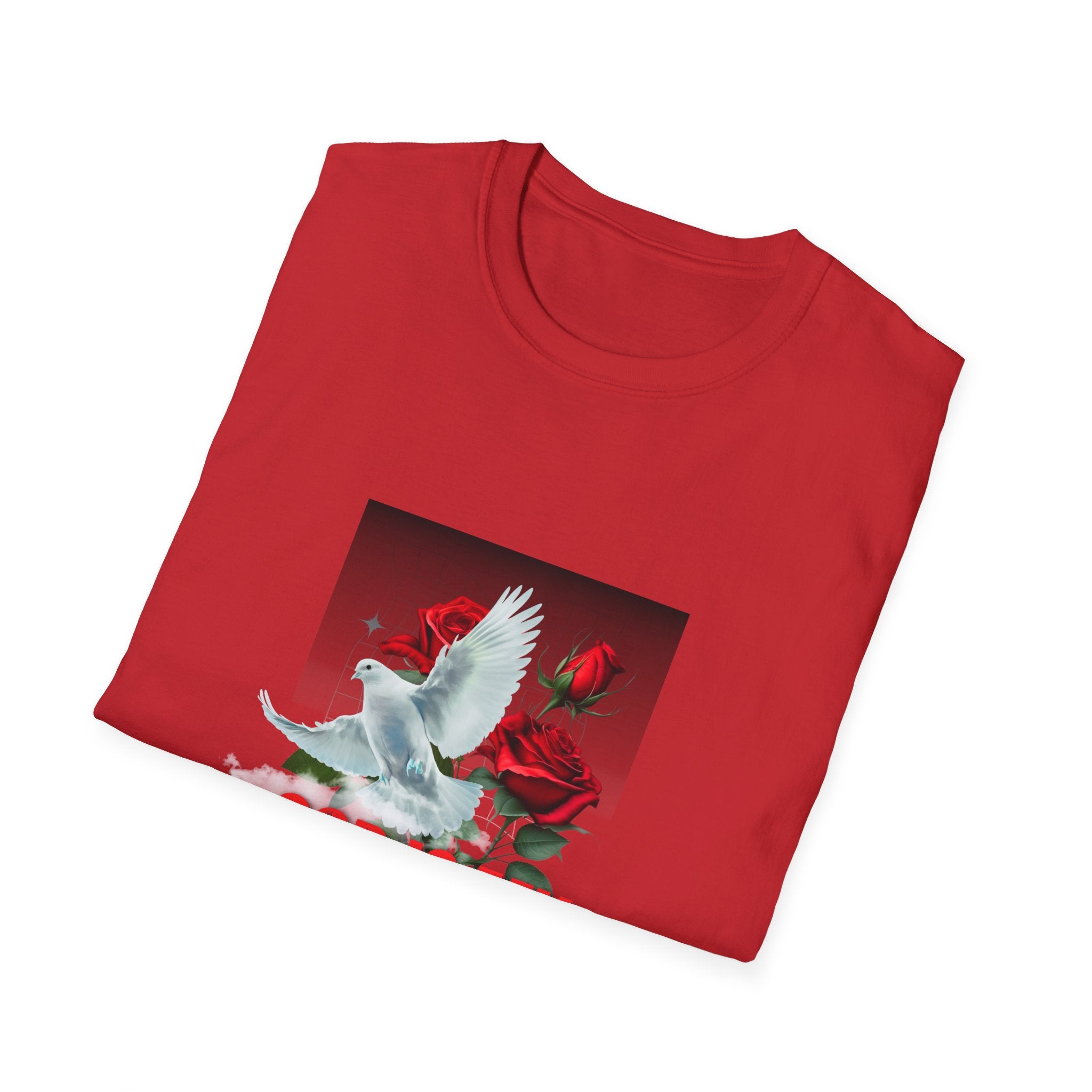 God Is My Strength T-Shirt — Floral Faith Graphic Tee