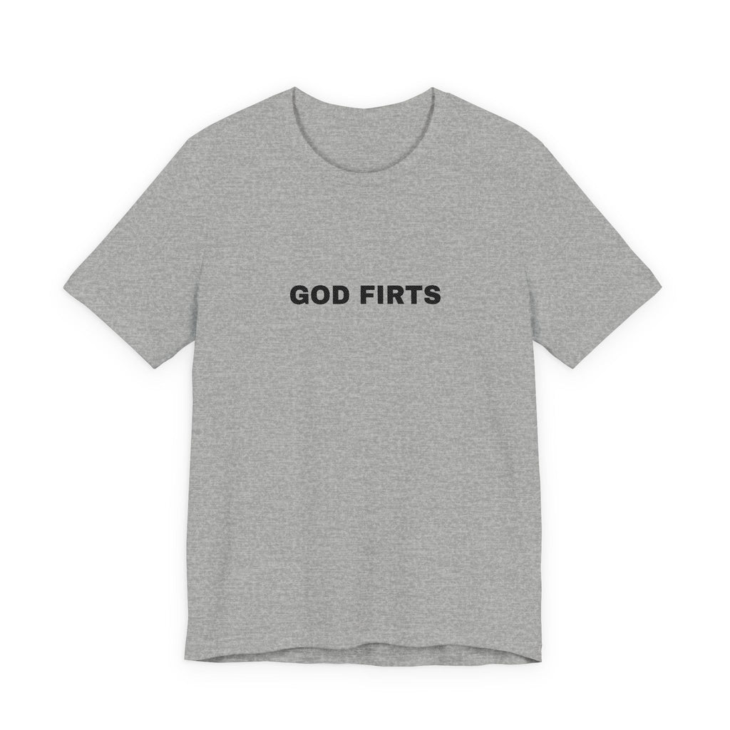 God First T-Shirt — Minimal Christian Faith Tee