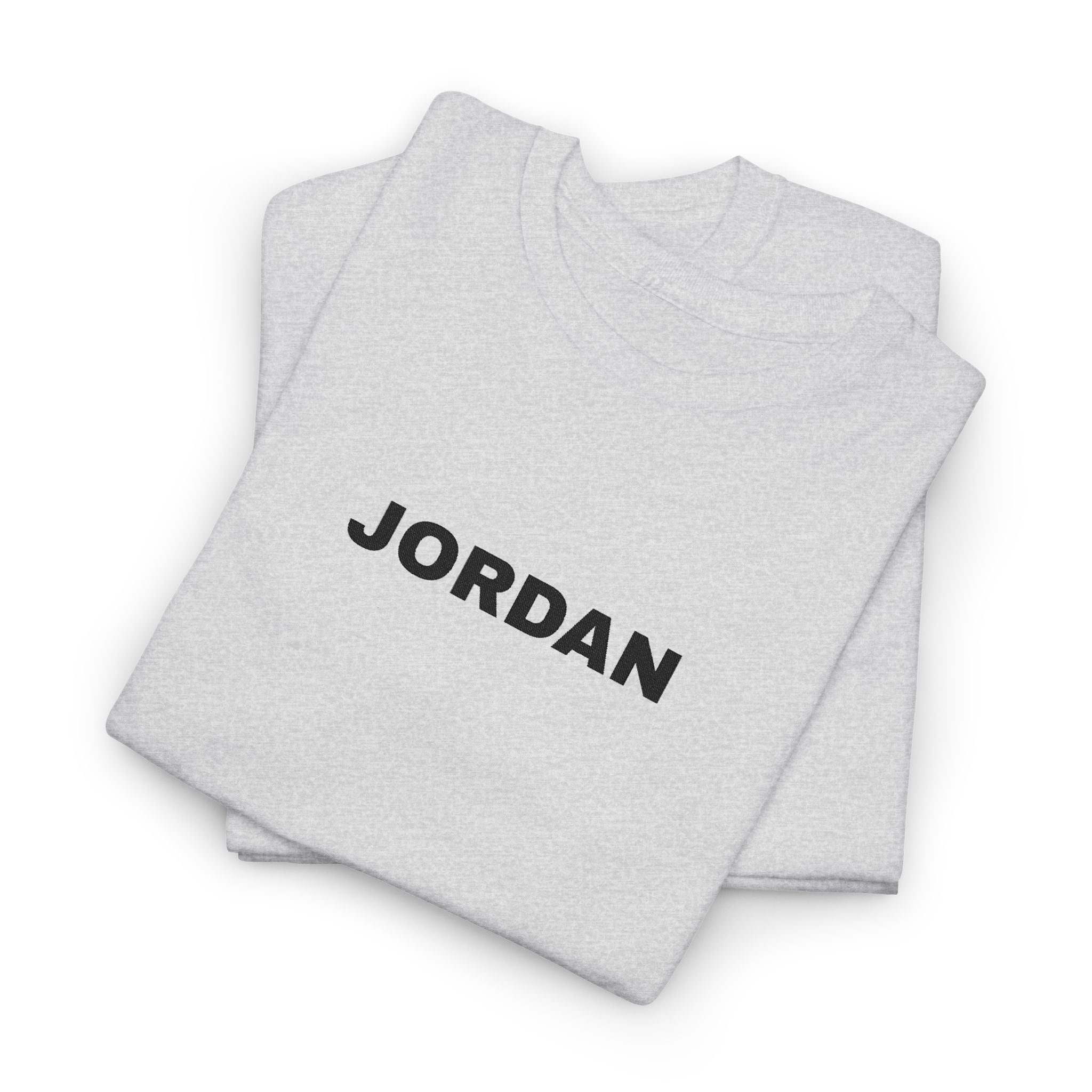 Jordan Minimalist Name Tee — Personalized Monogram Shirt