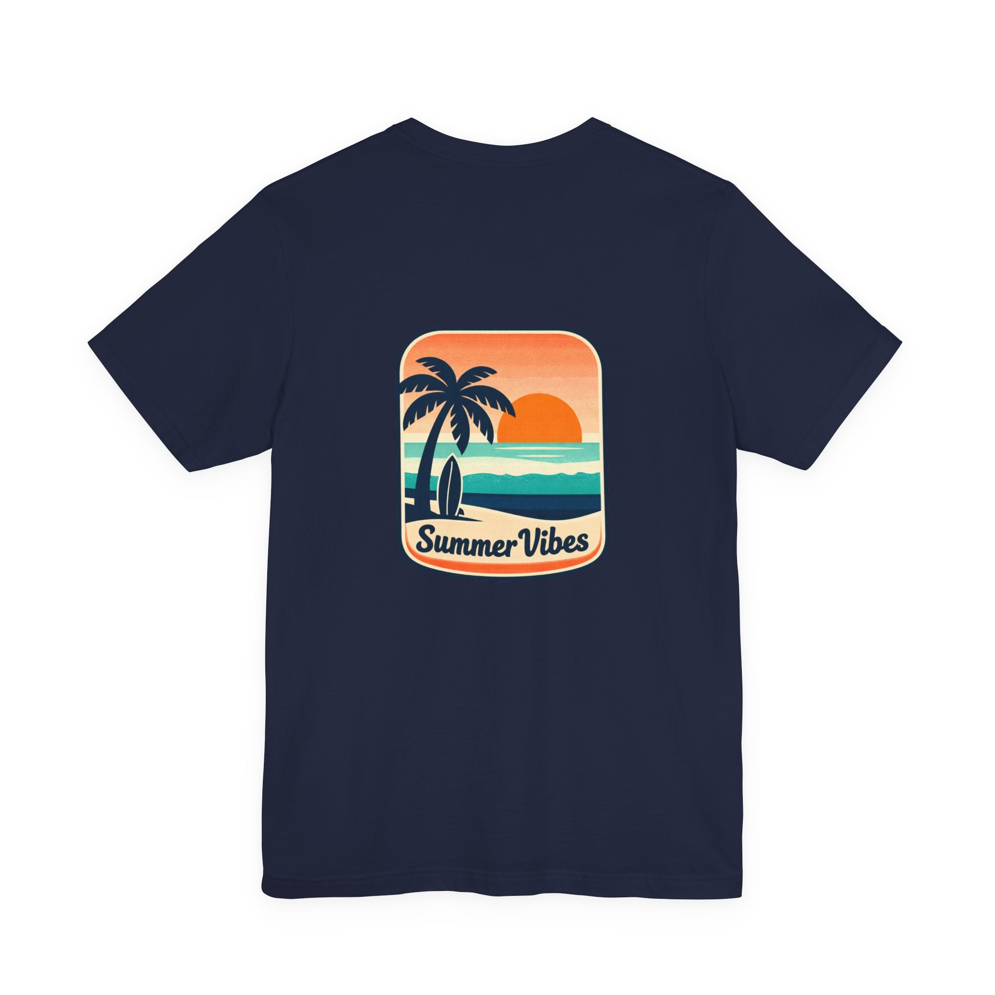 Summer Vibes Beach T-Shirt - "Summer Is My Happy Place" Graphic Tee