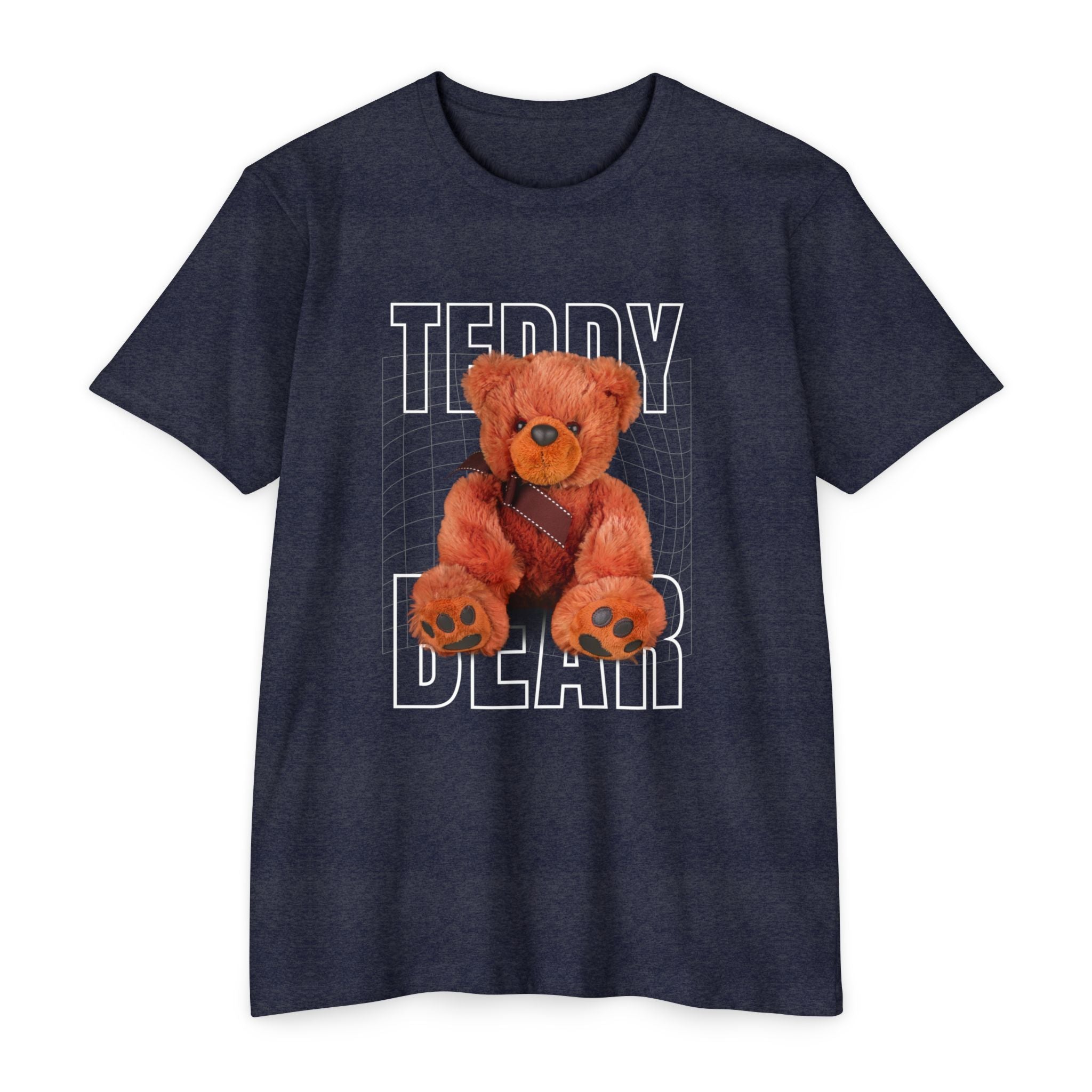 Teddy Bear Graphic T-Shirt — Vintage Plush Teddy Design