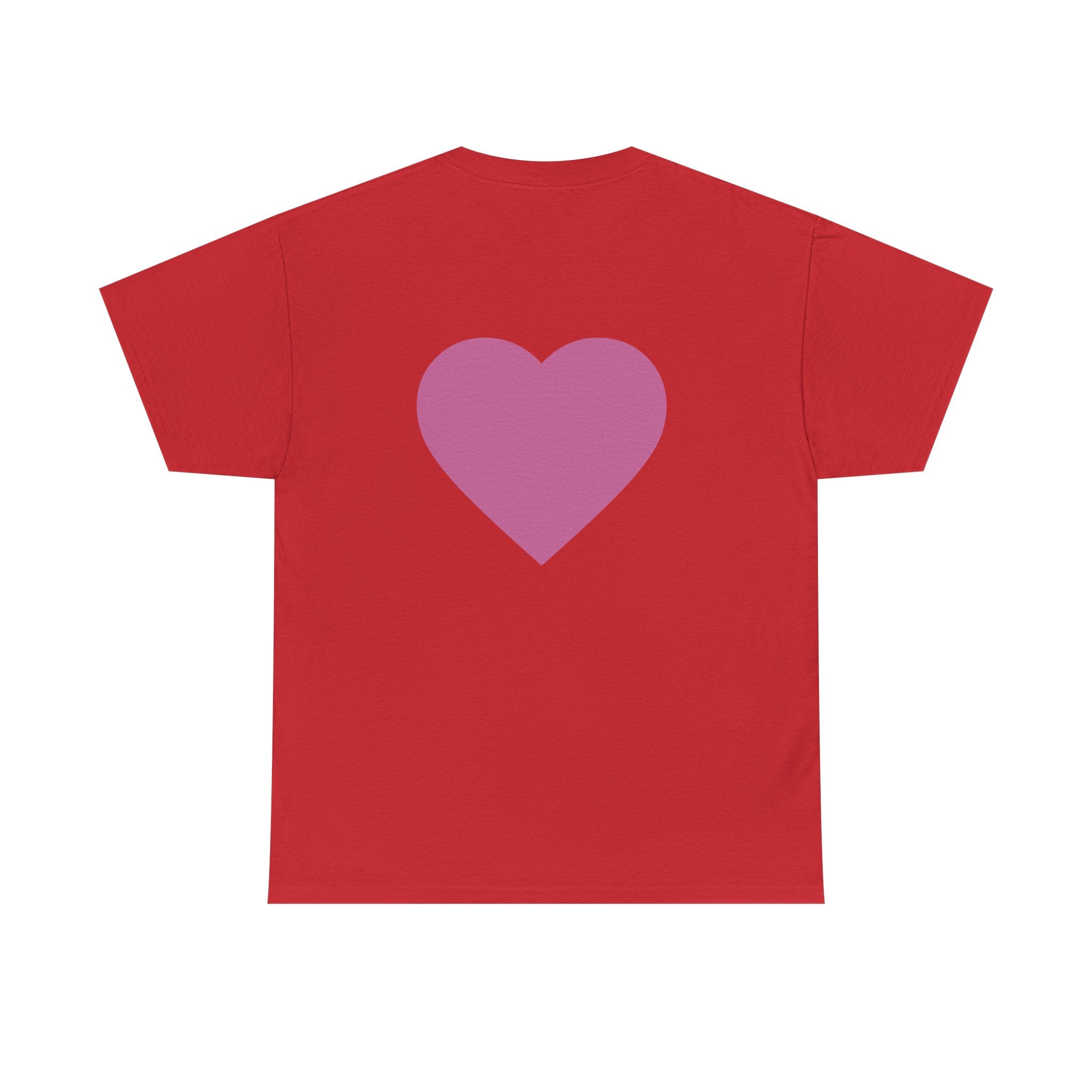 Best Mom Ever T-Shirt — Gradient Block Text Tee with Back Heart